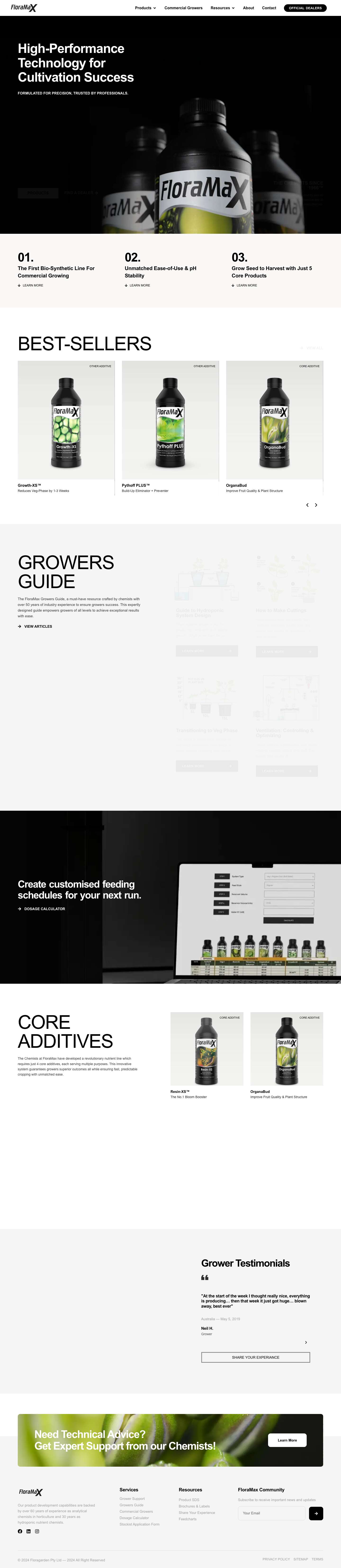 FloraMax – The Chemists Since 1966 - Full Screenshot