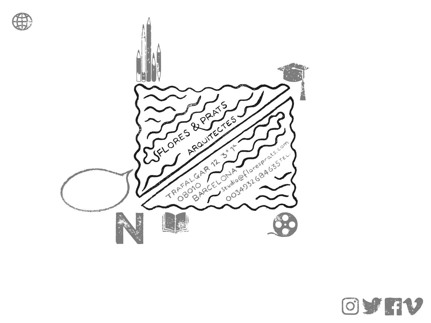 Flores i Prats ♦ Architectsfloresprats_home_icons_inkscape - Full Screenshot