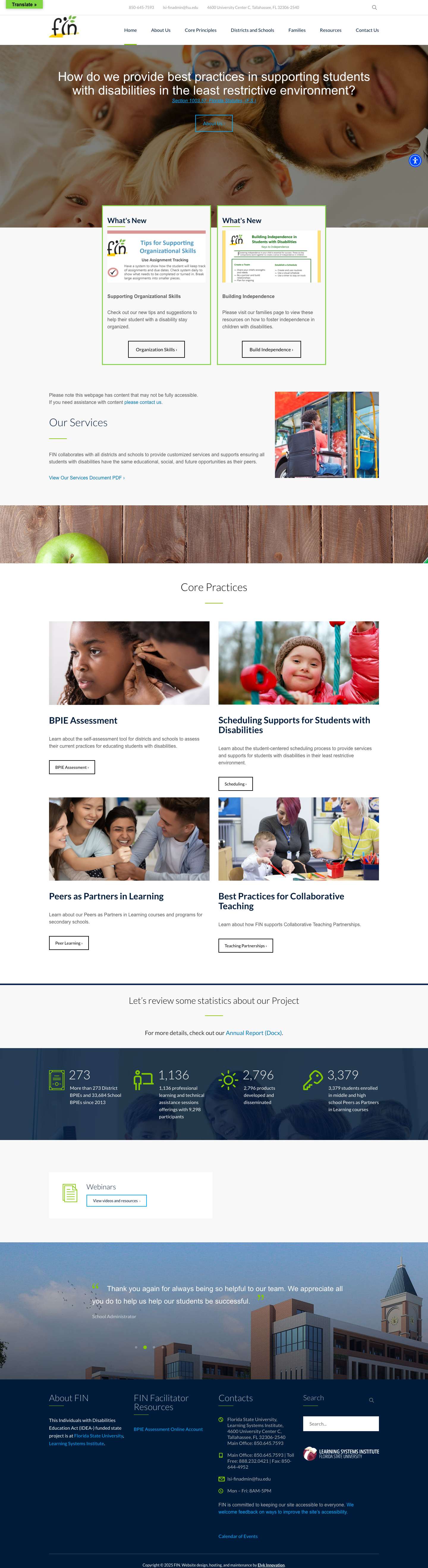 FIN Network – FIN Network - Full Screenshot