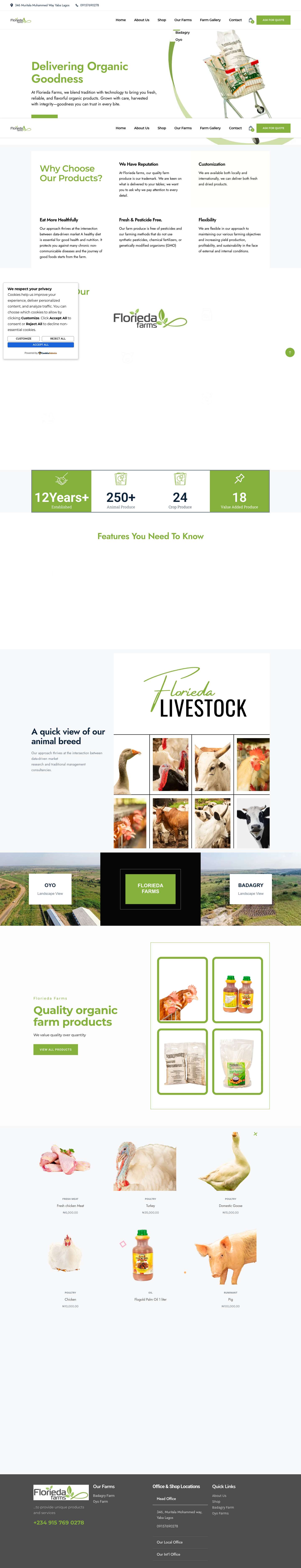 Florieda Farms – Florieda Farms - Full Screenshot