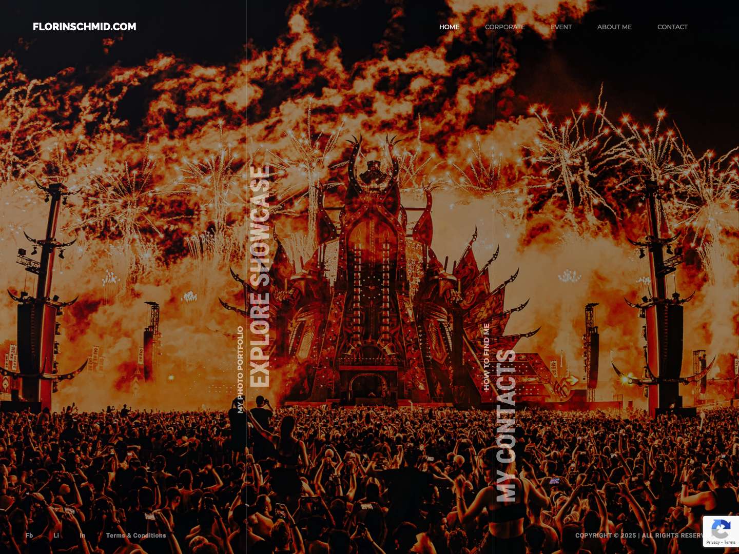 Florin Schmid Photos | Events, Portrait, Landcape & Aerial - Full Screenshot