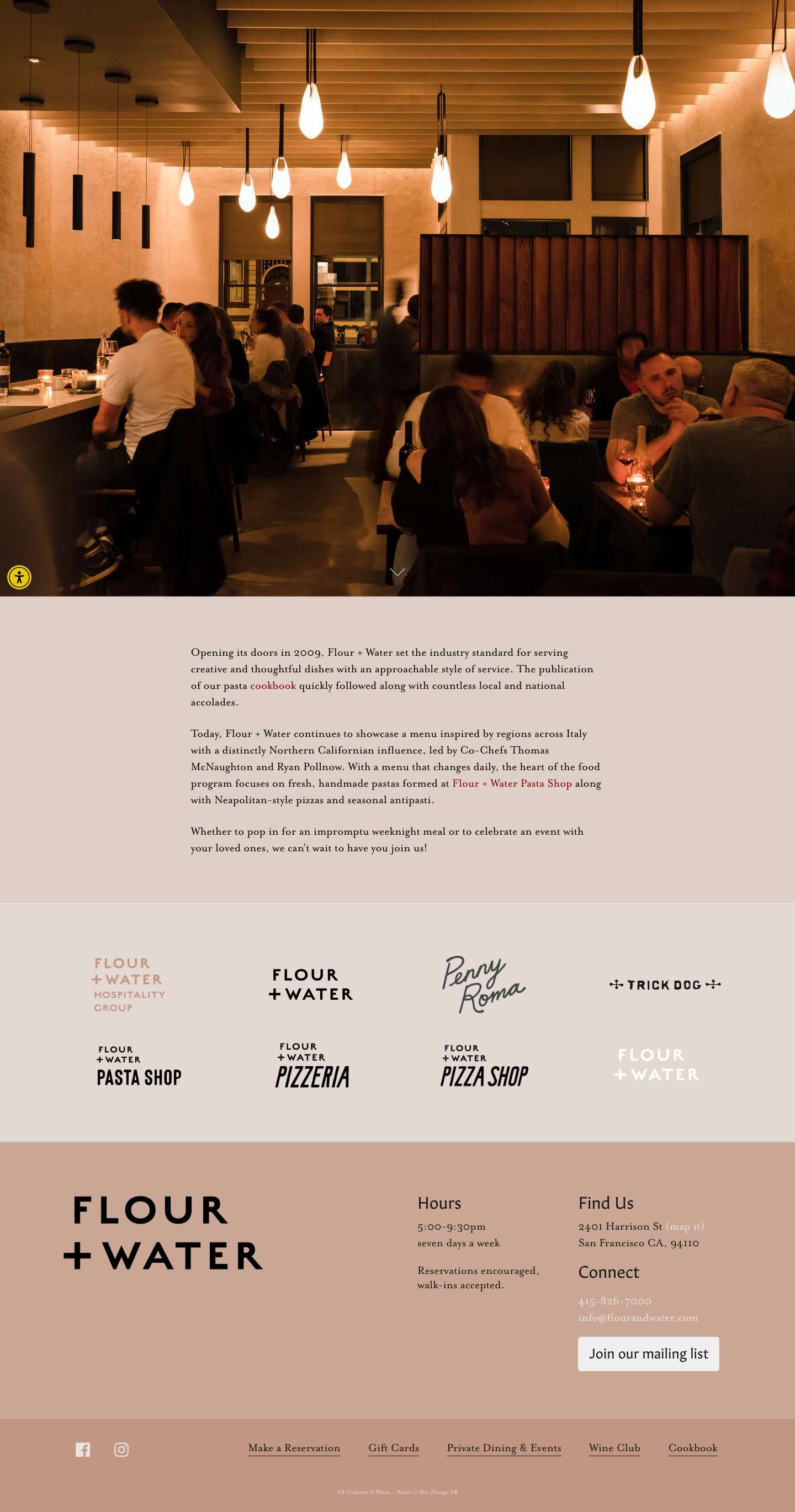 Flour + Water - Full Screenshot