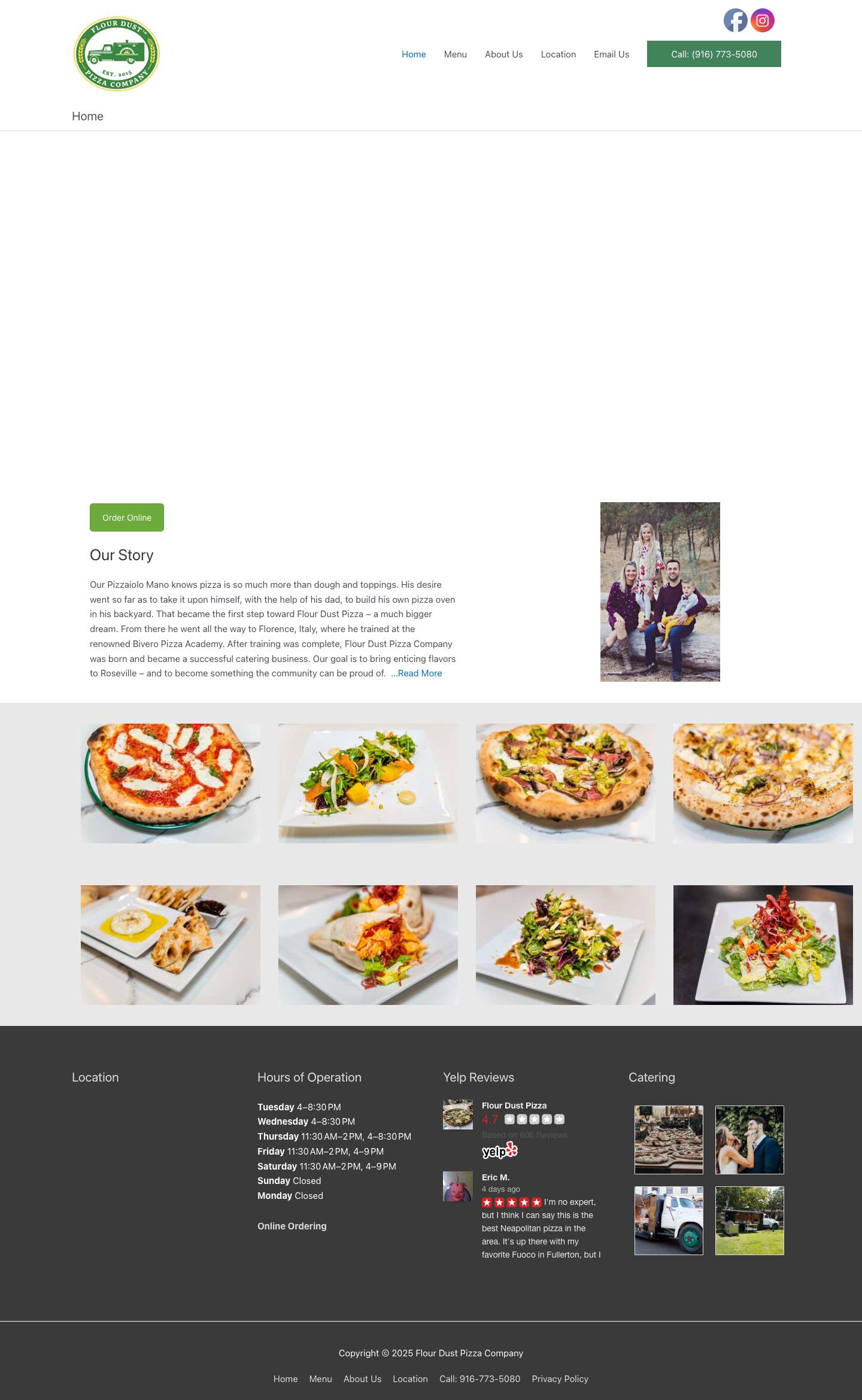 Flour Dust - A Neapolitan Pizza - Full Screenshot