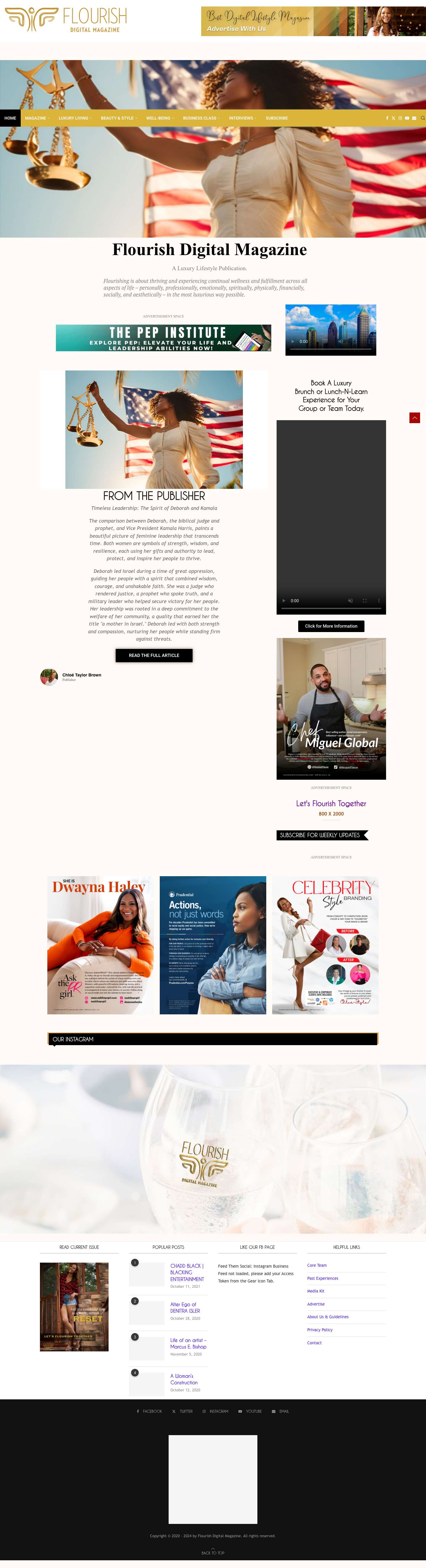 Timeless Leadership: The Spirit of Deborah and VP Kamala Harris - Full Screenshot