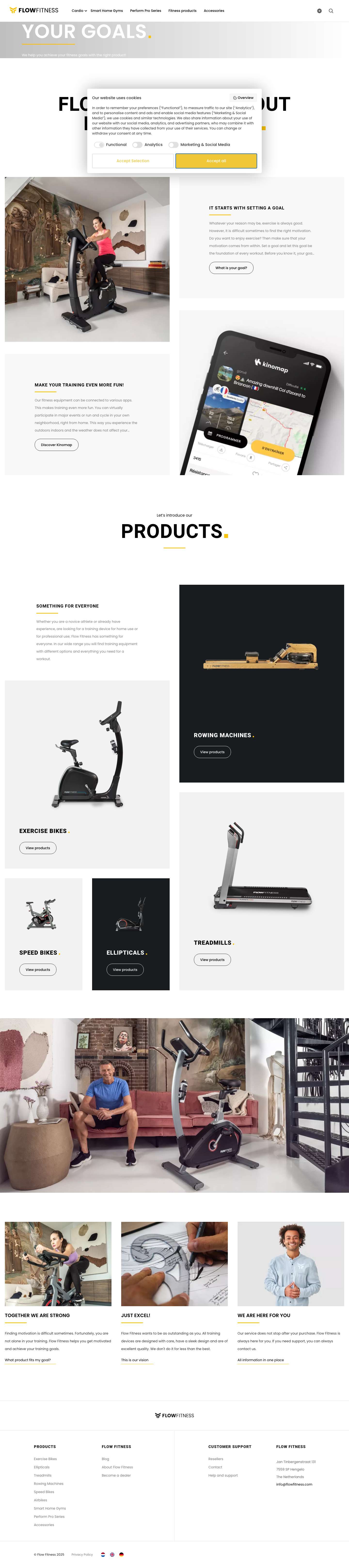 Get in your Flow with Flow FitnessGroup 8 - Full Screenshot