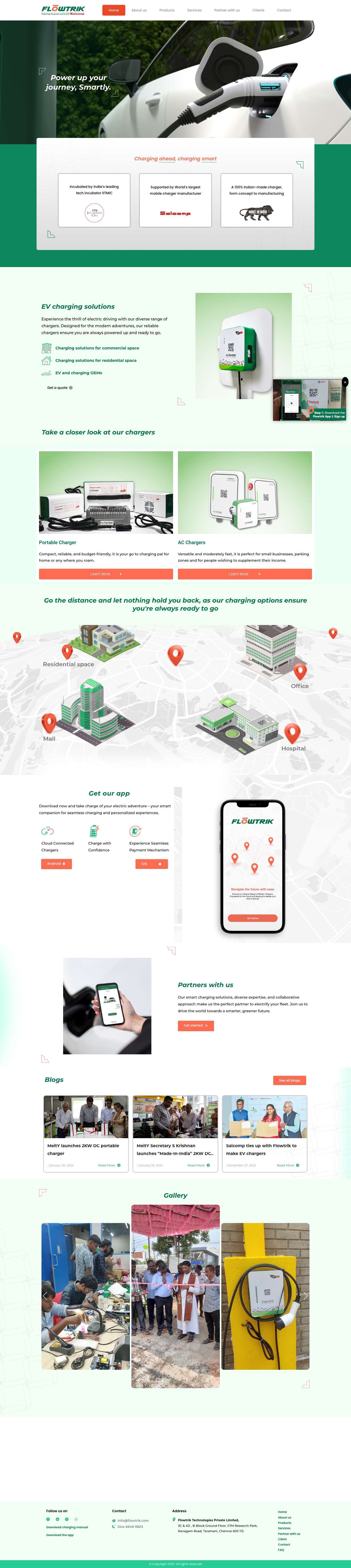 Home - Flowtrik - Full Screenshot