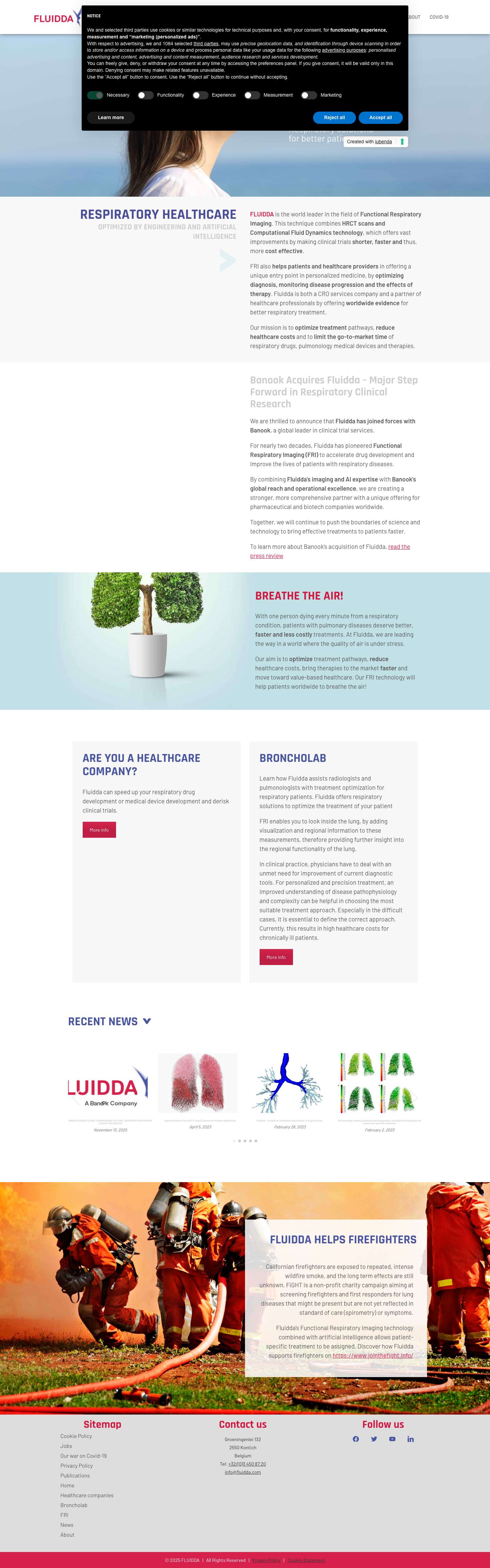 FRI: functional QCT imaging : Fluidda - Full Screenshot