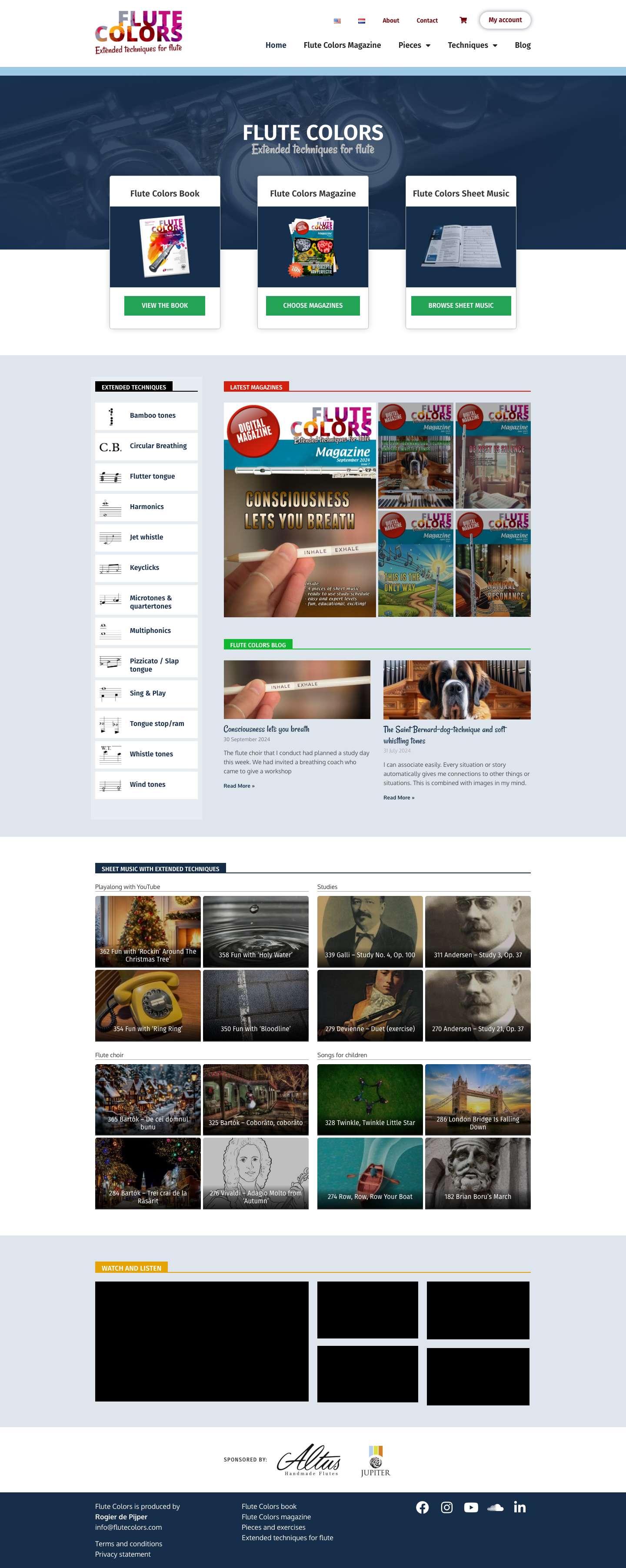 Flutecolors – extended techniques for flute - Full Screenshot
