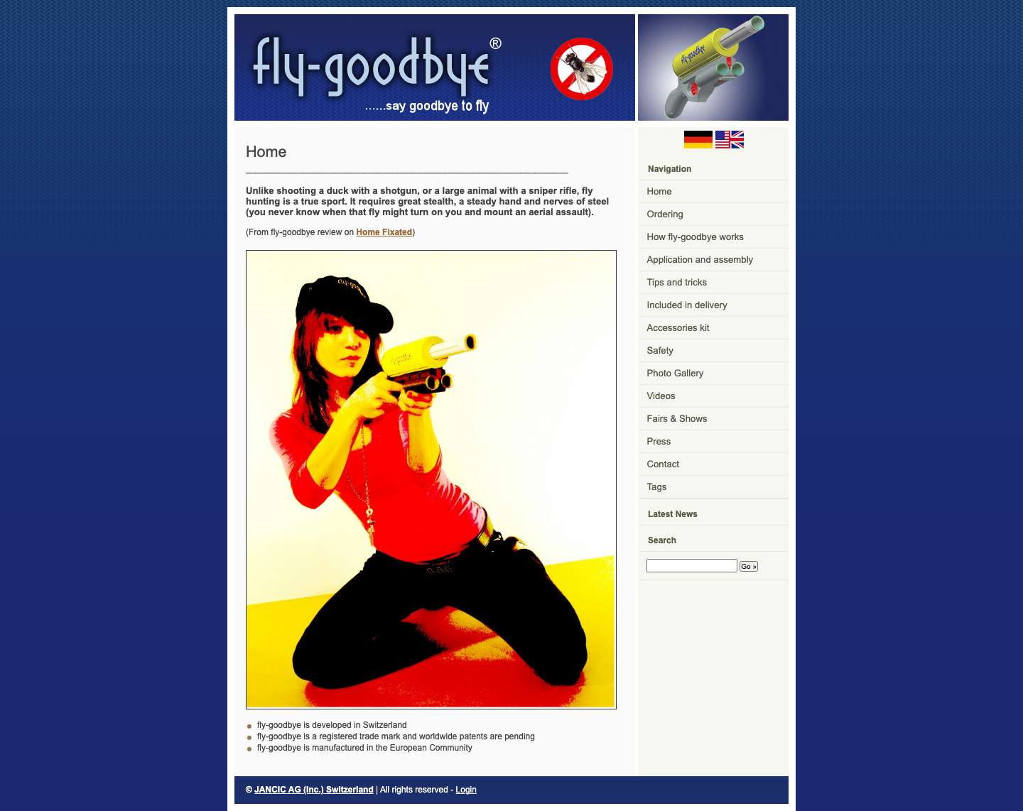 fly-goodbye - The Bug Sucker fly-goodbye - The Bug Sucker - Full Screenshot