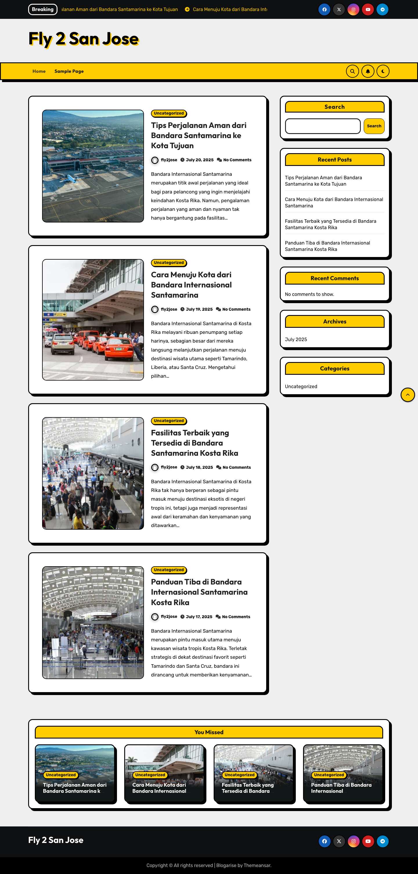 Fly 2 San Jose - Full Screenshot