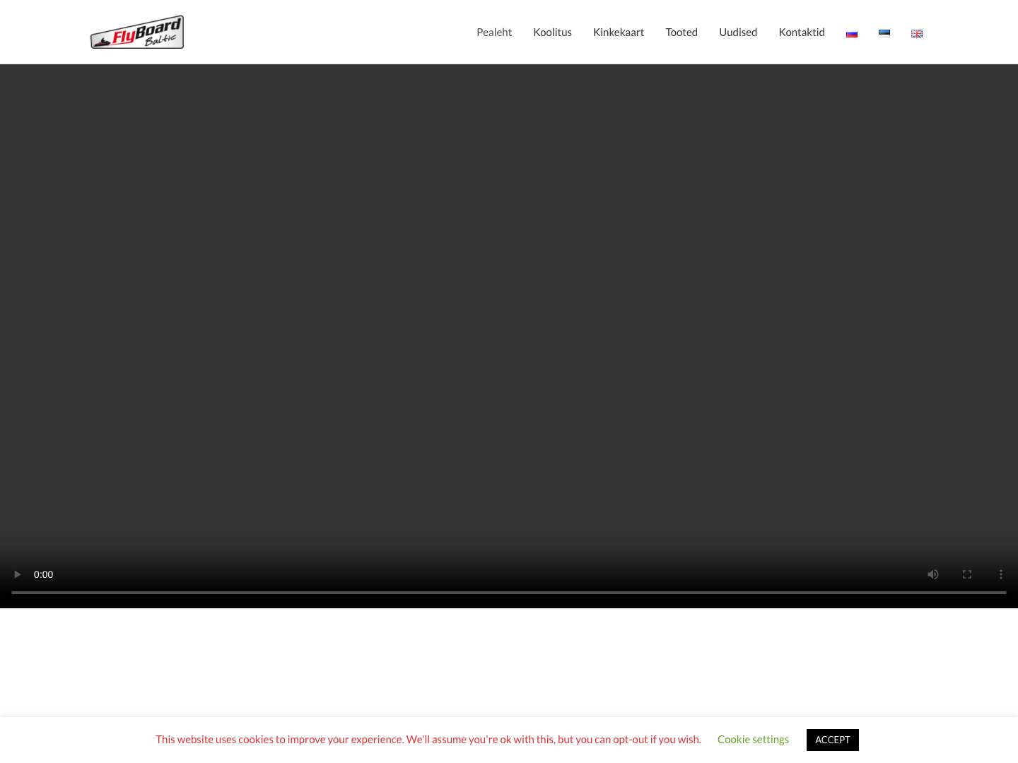 Pealeht - flyboard-baltic - Full Screenshot