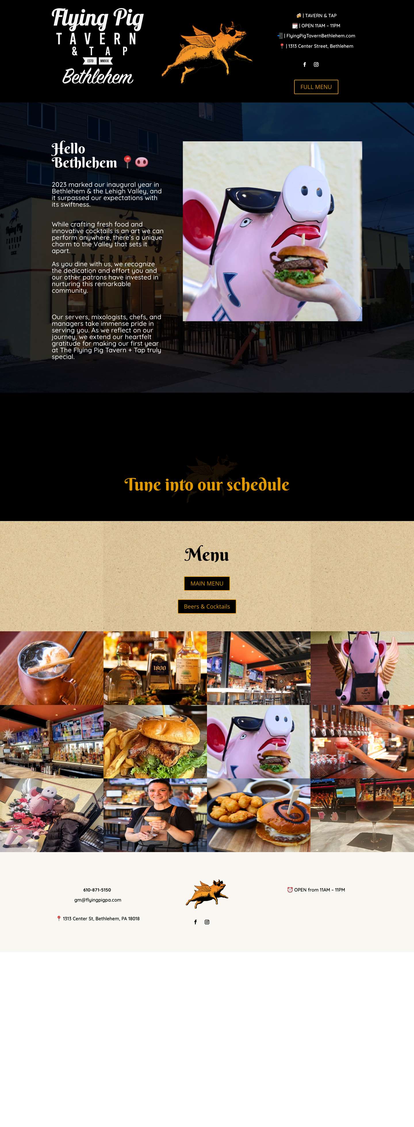 Flying Pig Tavern Bethlehem - Flying Pig Bethlehem - Full Screenshot