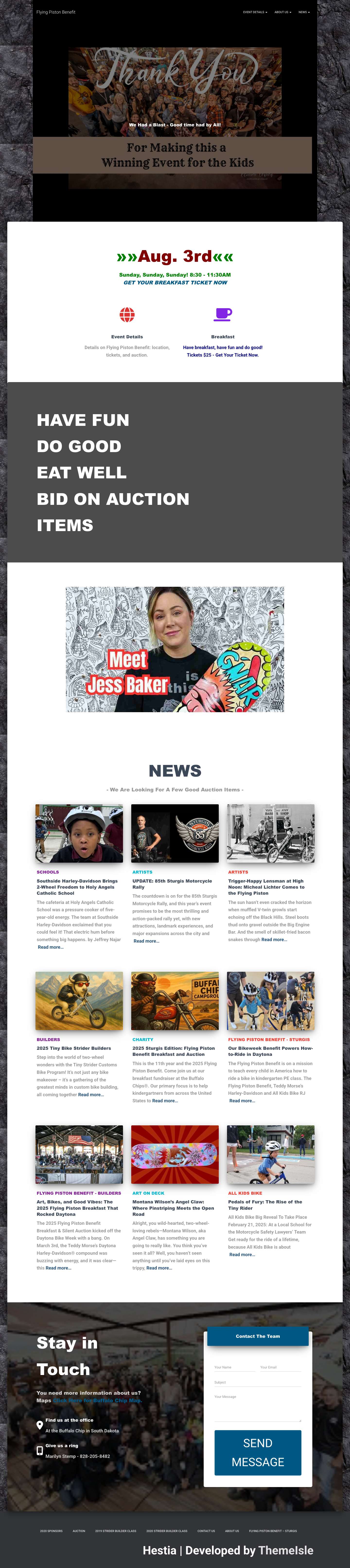 Montana Wilson’s Angel Claw: Where Pinstriping Meets the Open Road - Flying Piston Benefit - Full Screenshot