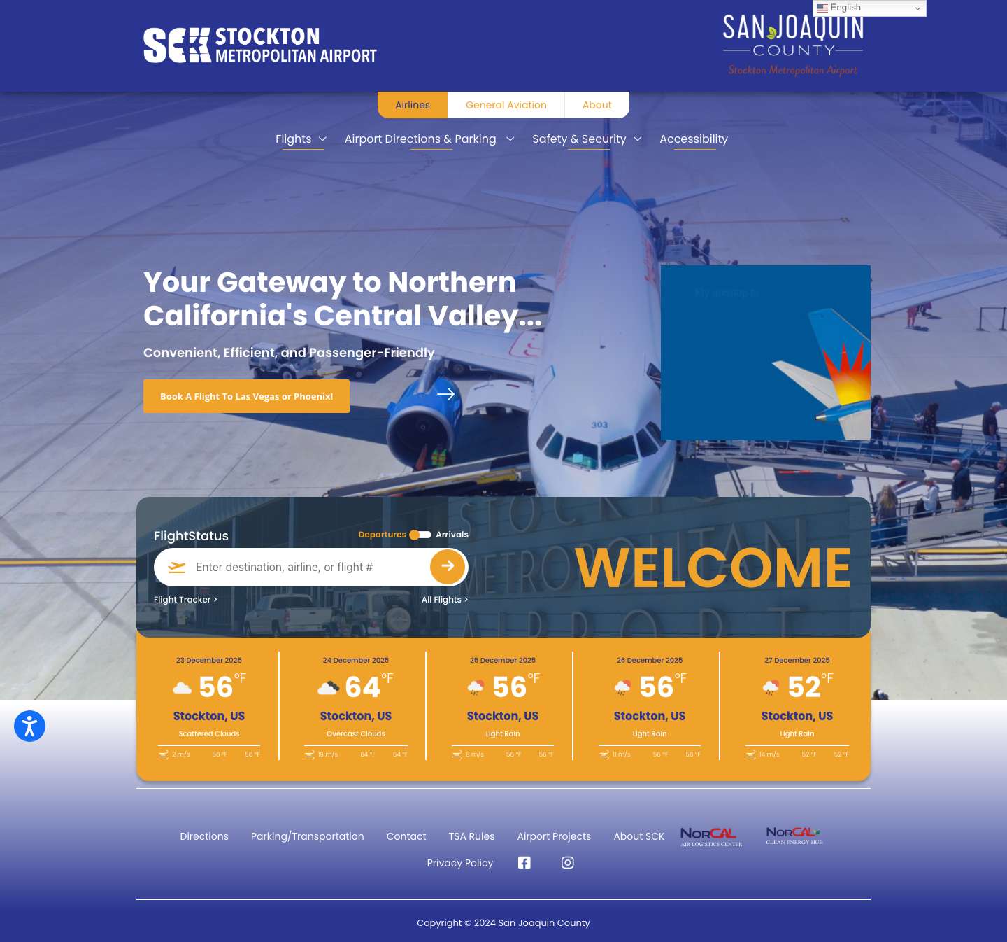 Home - flystockton - Full Screenshot