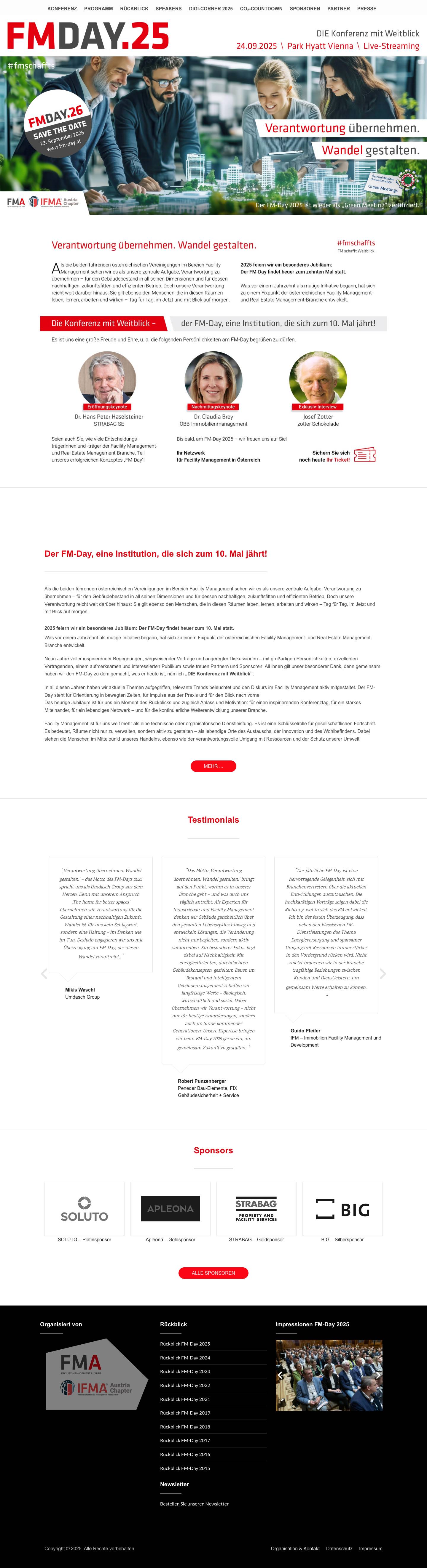 FM-Day 2025 – Verantwortung übernehmen. Wandel gestalten. - Full Screenshot