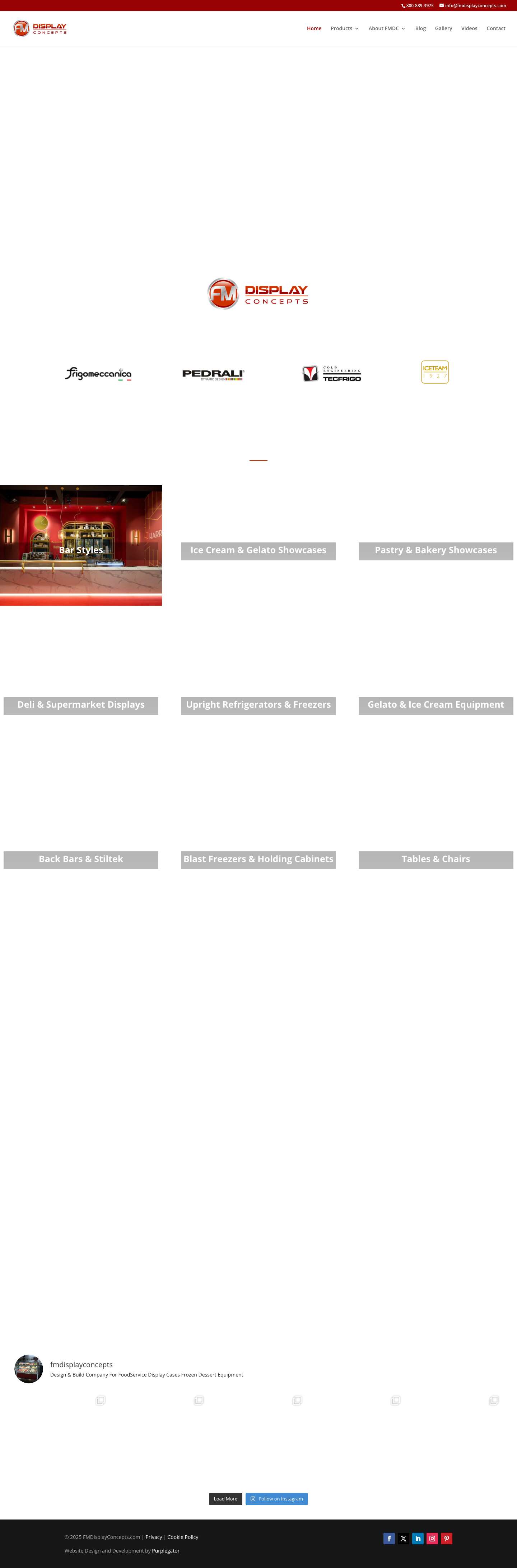 Home - FM Display Concepts - Full Screenshot