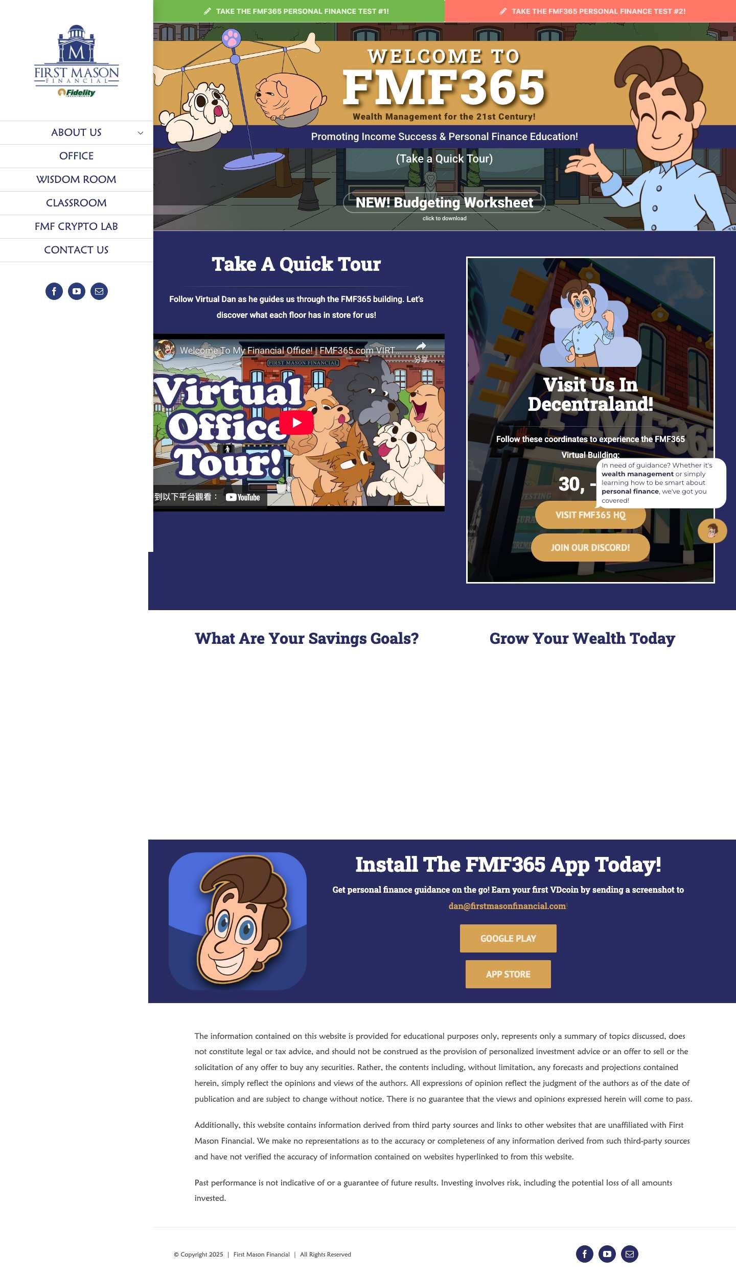 FMF365 - Wealth Management for the 21st Century - Full Screenshot