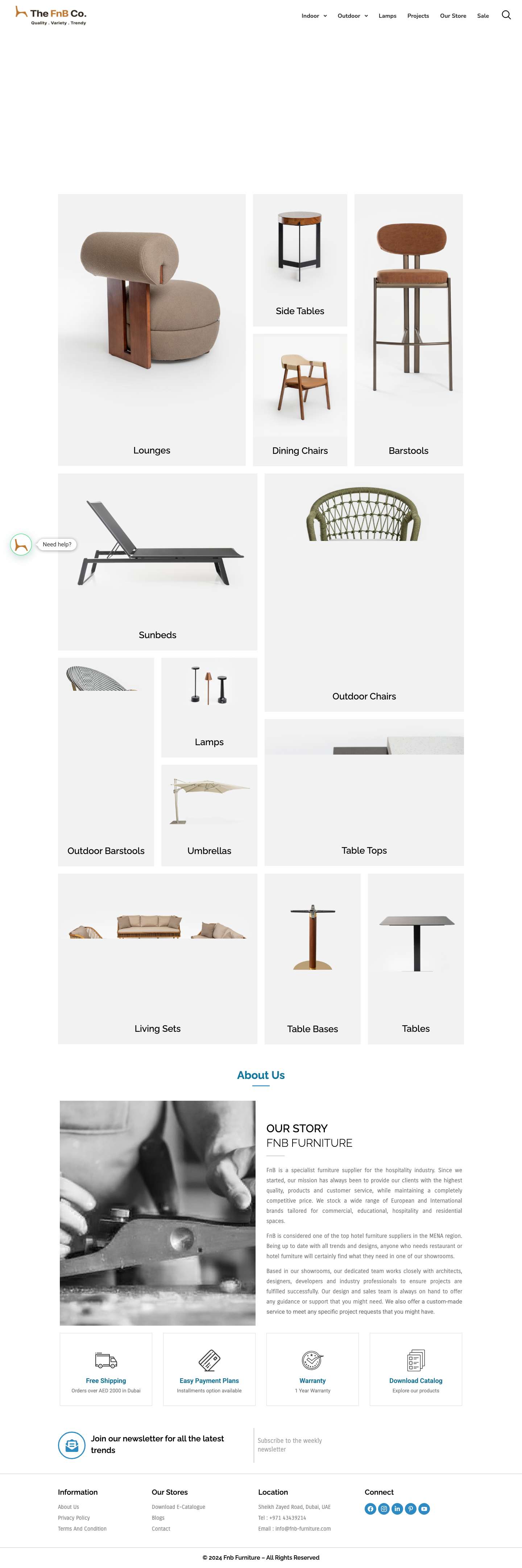 Hospitality Furniture, Chairs & Tables for Hotels and Restaurants in UAE - FNB FurnitureWhatsAppWhatsApp - Full Screenshot