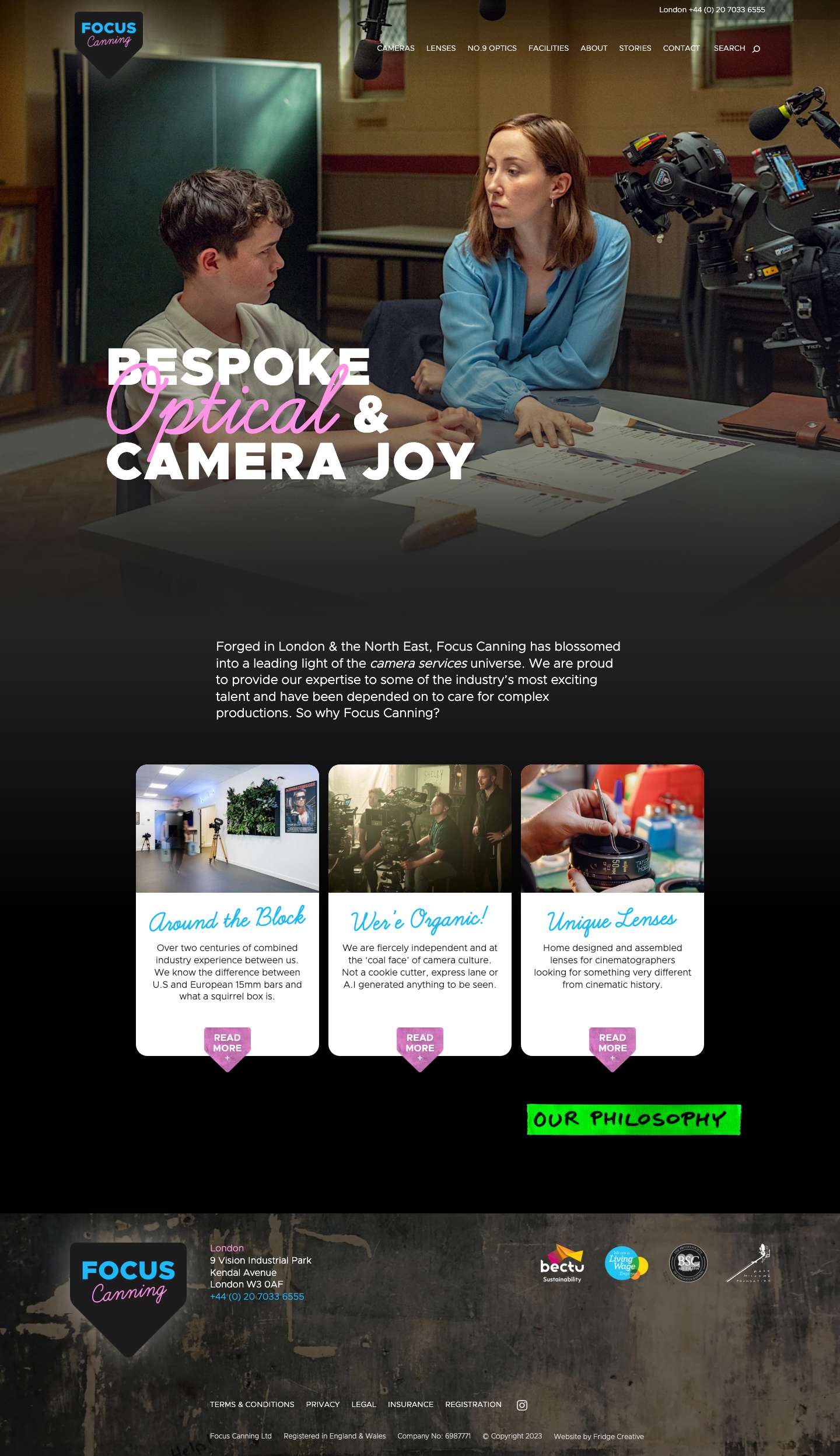 Focus Canning – Bespoke Camera & Optical Joy - Full Screenshot