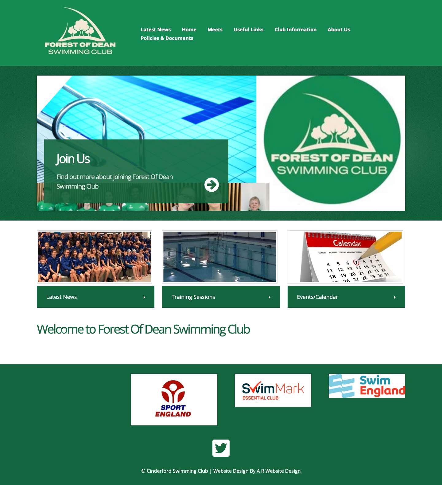 Welcome to Forest Of Dean Swimming Club - Forest Of Dean Swimming Club - Full Screenshot