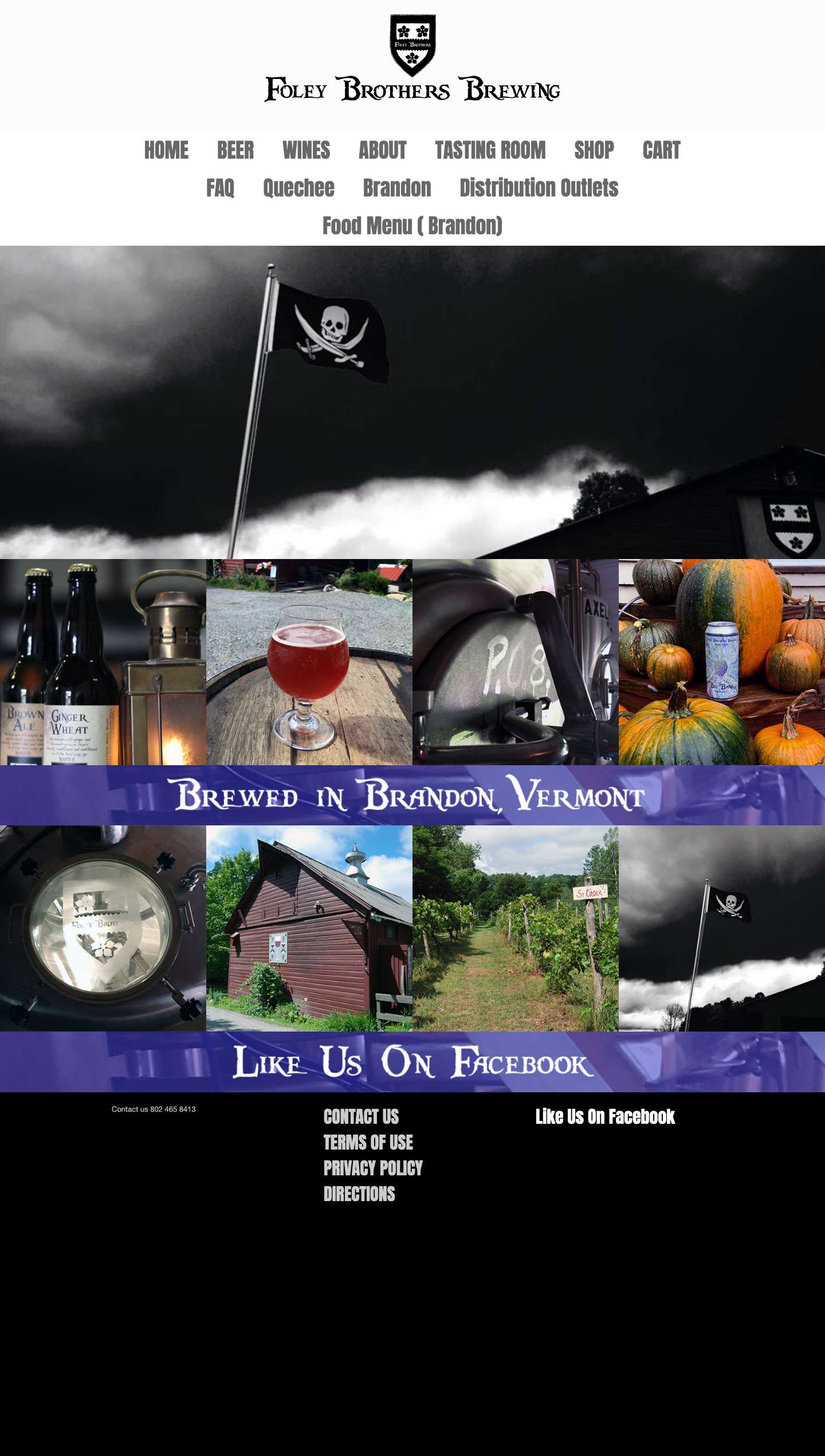 Foley Brothers Brewing – Craft Beer Made the Hard Way - Full Screenshot