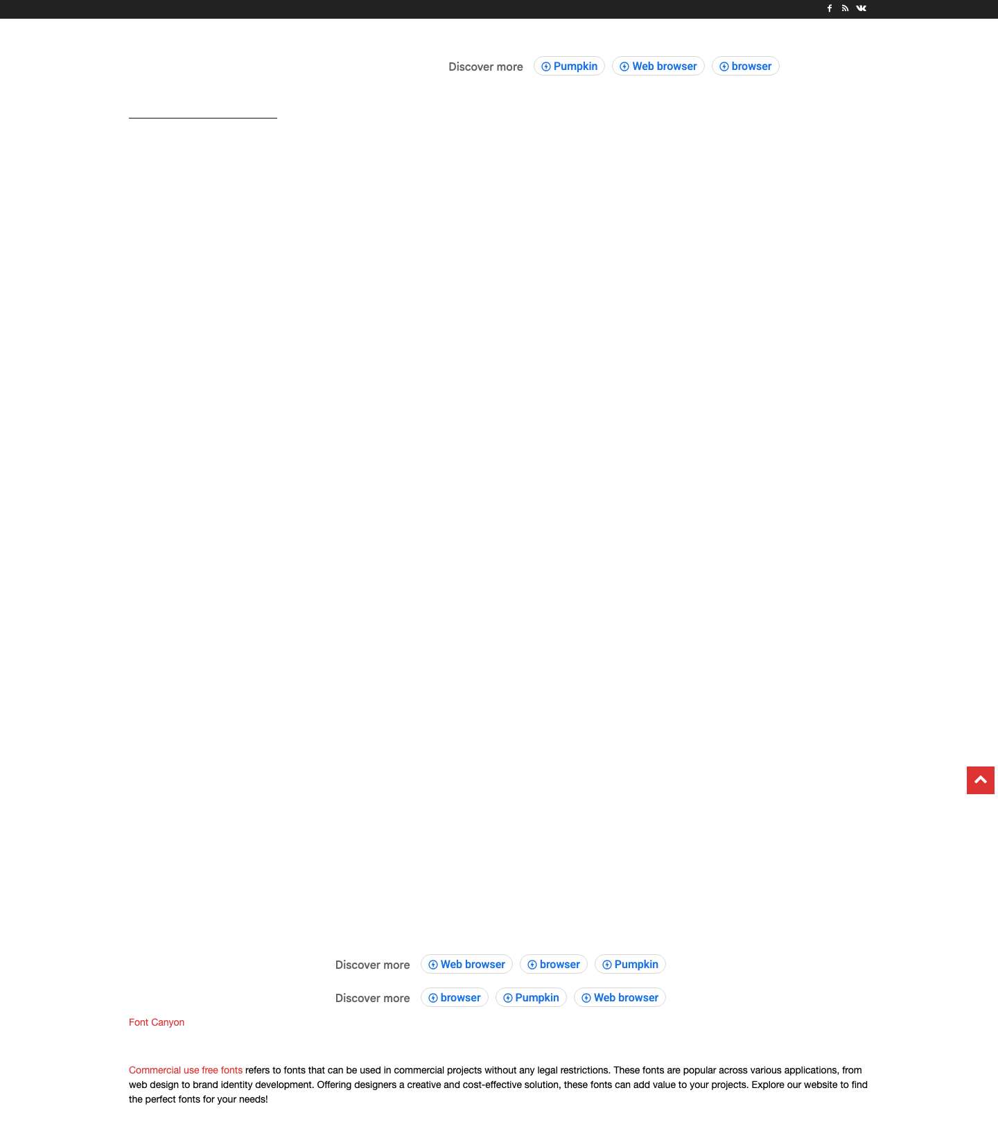 Font For Life - Free Font Download - Full Screenshot