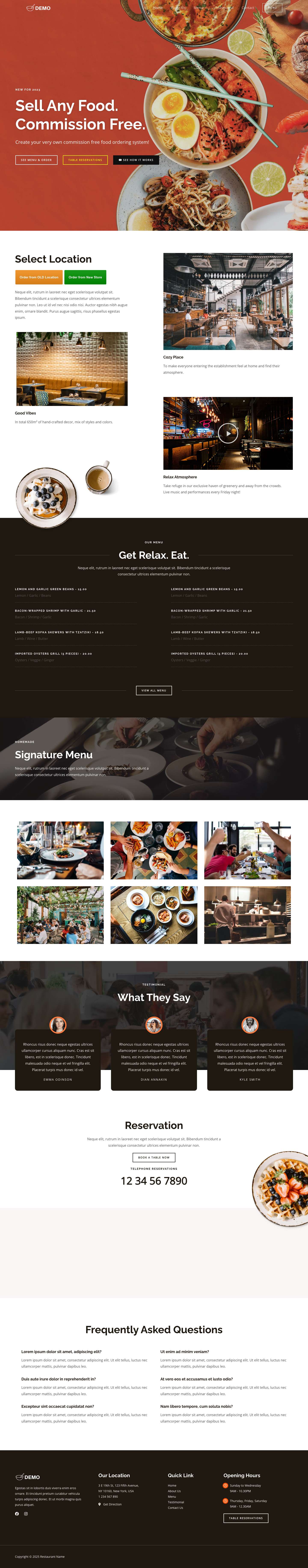 Restaurant Name - Authentic Japanese Cuisine in Melbourne - Full Screenshot
