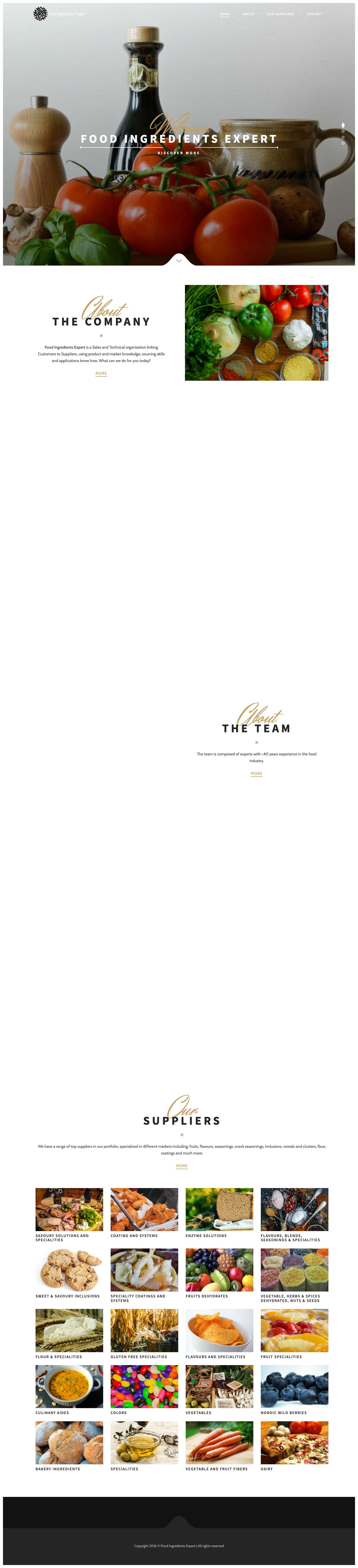 Food Ingredients Expert | Expert in food and ingredients - Full Screenshot