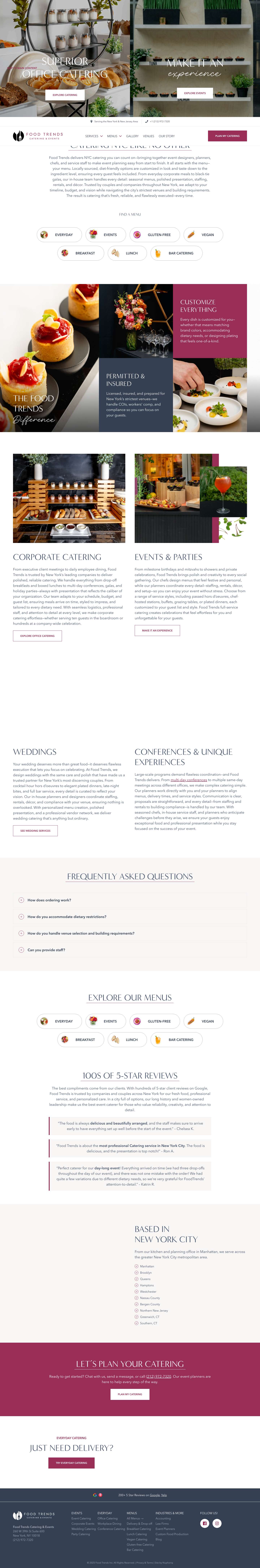 Catering NYC - Where Design & Details MatterLocation iconClassic phone iconFood Trends logoChevron down iconChevron down iconLocation iconClassic phone iconCheck iconCheck iconCheck iconCheck iconCheck iconCheck iconCheck iconCheck iconCheck iconCheck iconGoogle logoYelp logo in a circleFood Trends logoFacebook logoInstagram logo - Full Screenshot