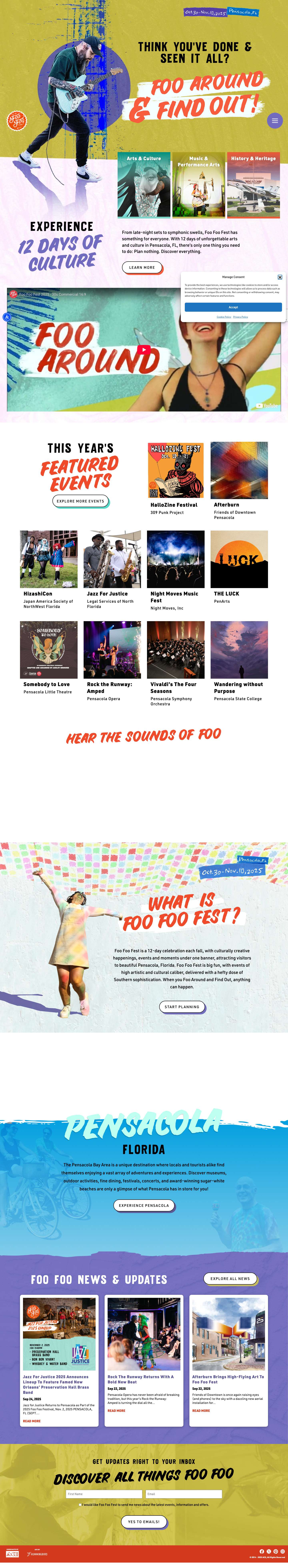 Foo Foo Festival - Pensacola, Fla. - Full Screenshot