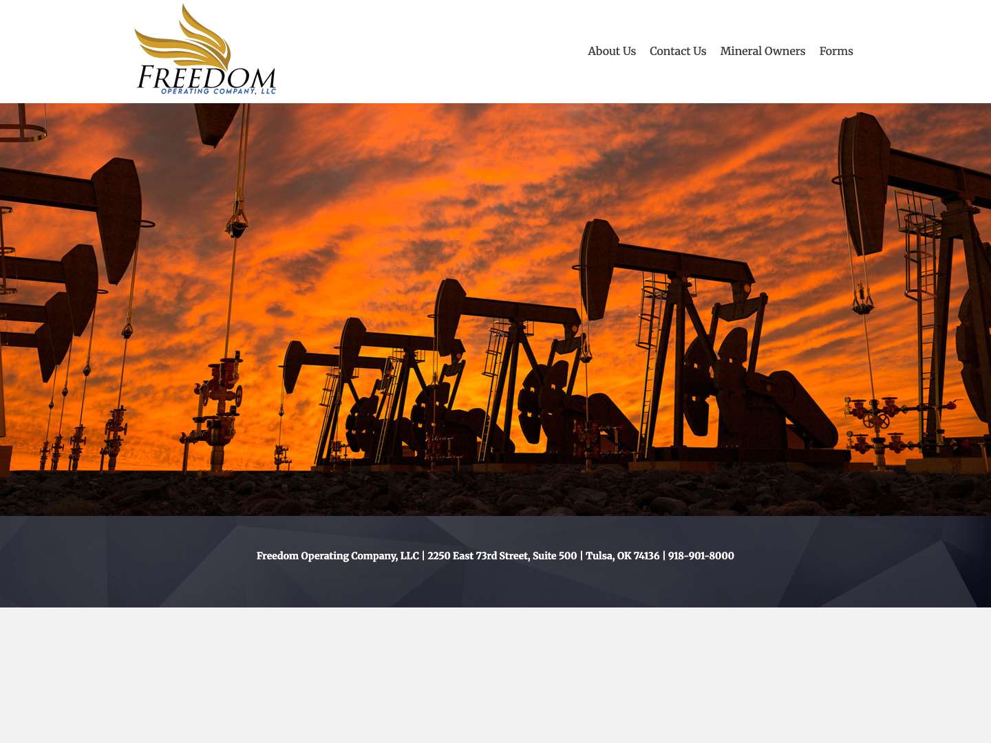 Freedom Operating Company – Applying New Technologies to Discover New Oil in Old Fields - Full Screenshot