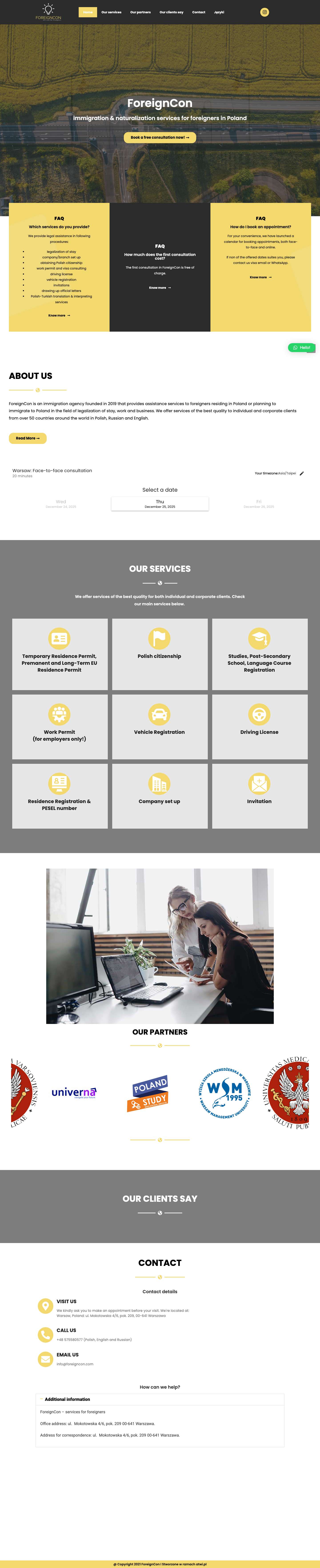 ForeignCon - Full Screenshot