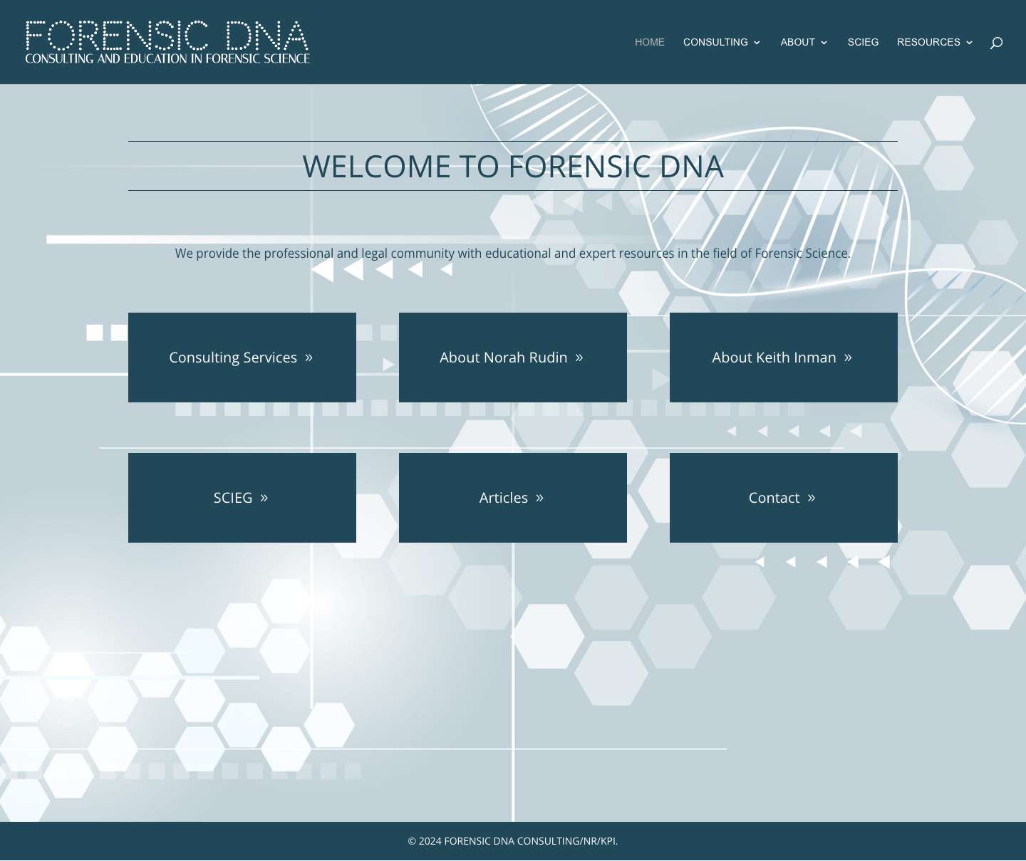 Forensic DNA | Forensic DNA - Full Screenshot