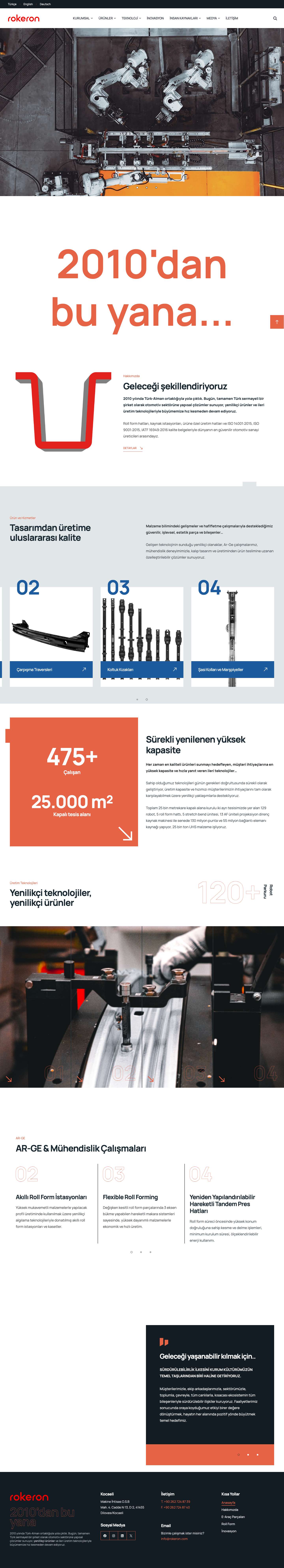 Rokeron – Şasi Kolları ve Marşpiyeller, Koltuk Kızakları, Batarya Taşıyıcıları, Çarpışma Traversleri - Full Screenshot