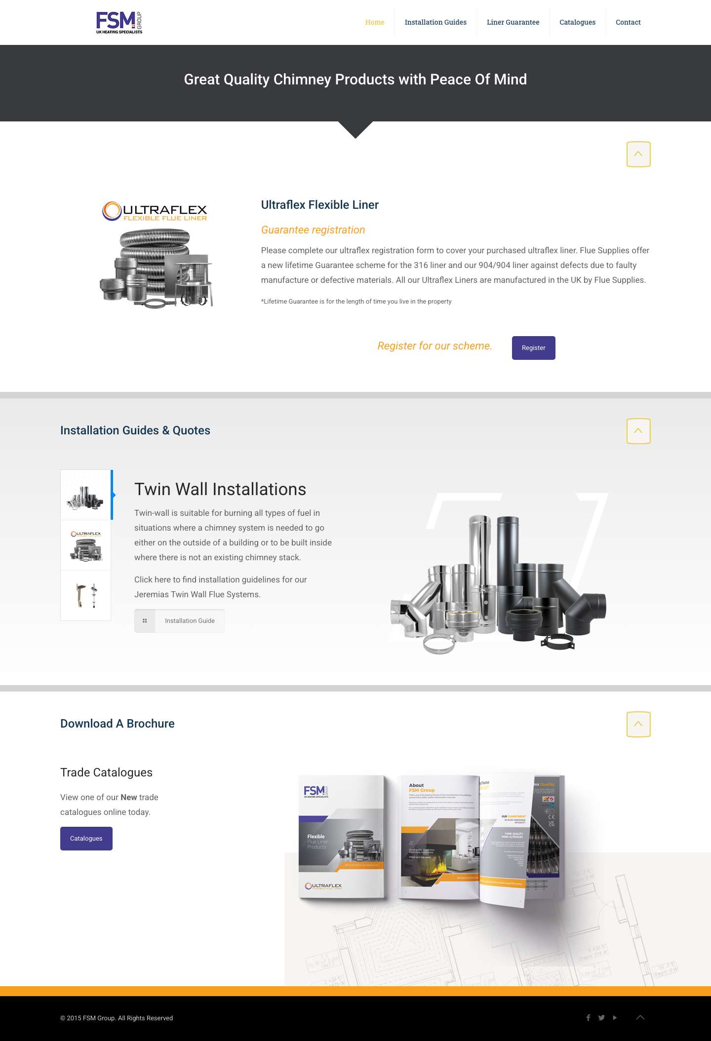 FSM Group Forms – UK HEATING SPECIALISTS - Full Screenshot