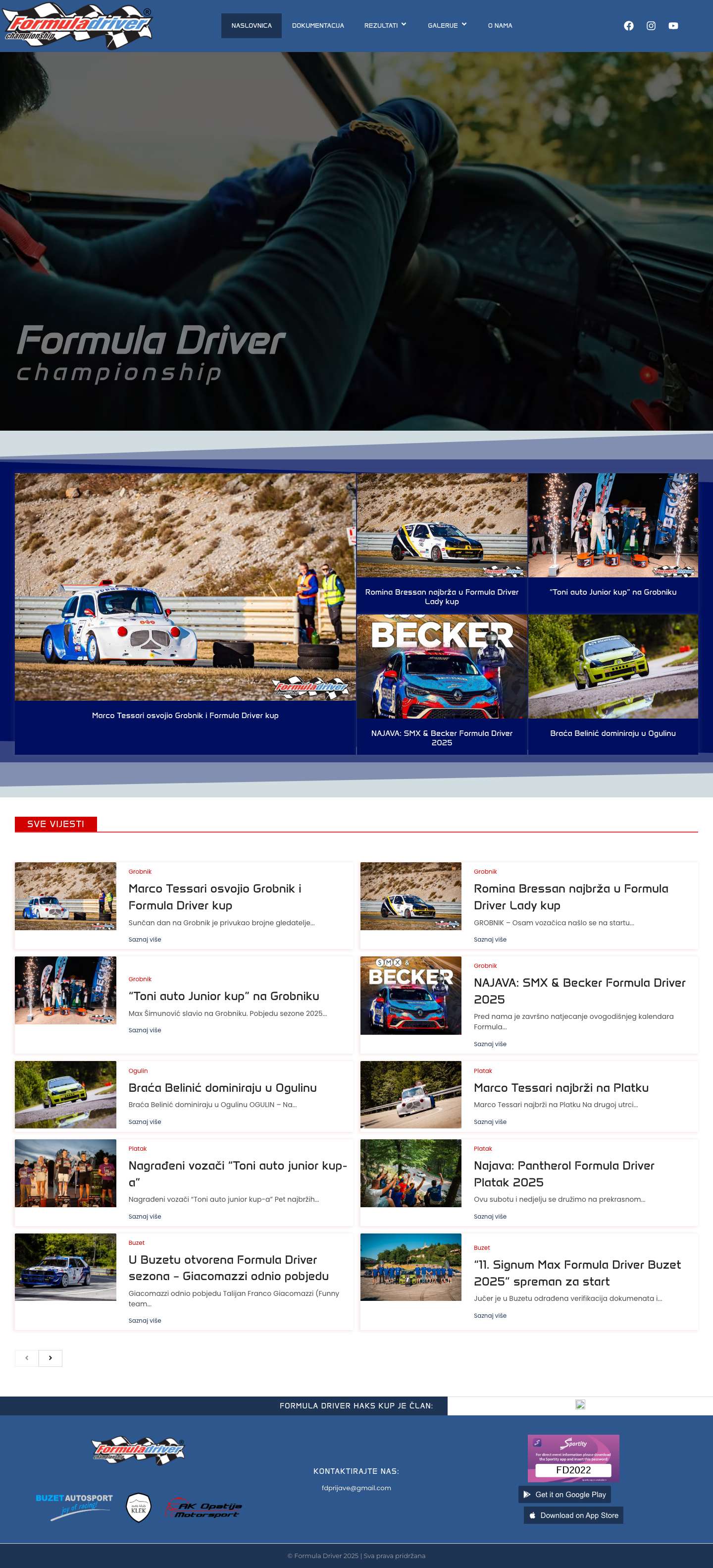 Formula driver HAKS kup - Full Screenshot