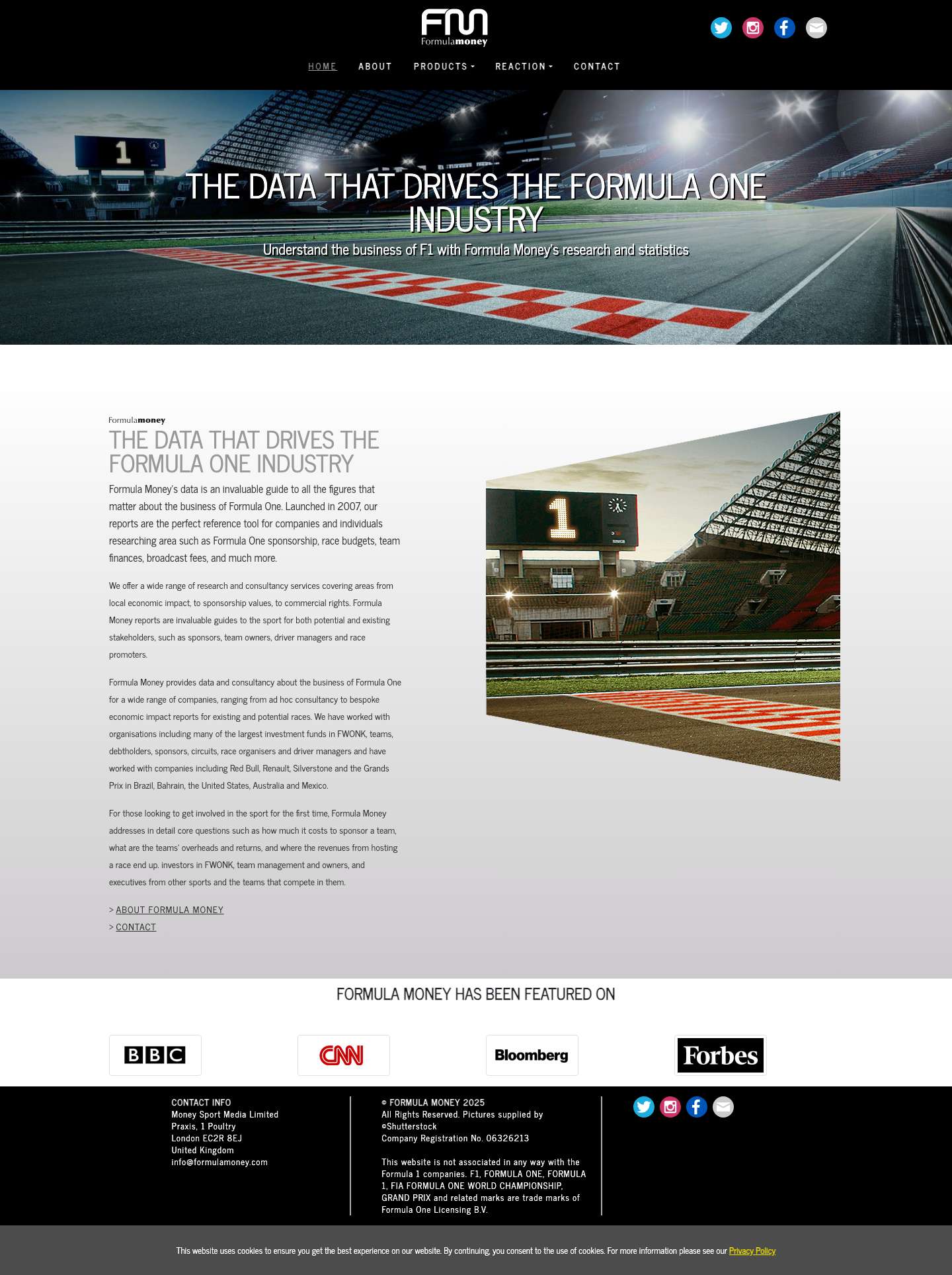 Home - Formula Money - Full Screenshot