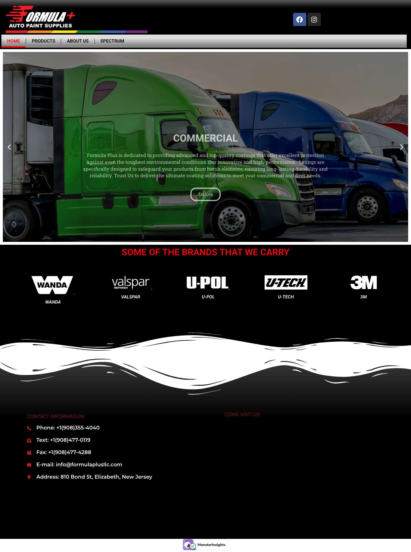 HOME - formulaplusllc.com - Full Screenshot