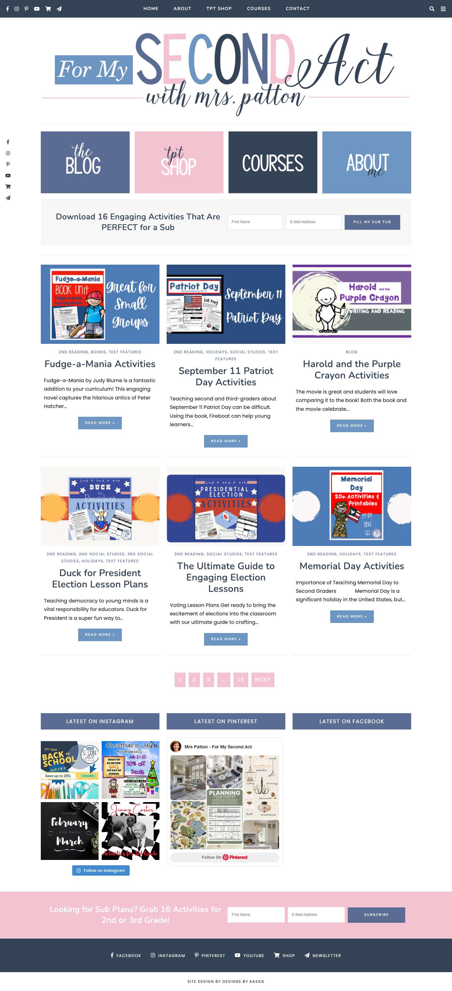 For My Second Act - Mrs Patton - Full Screenshot