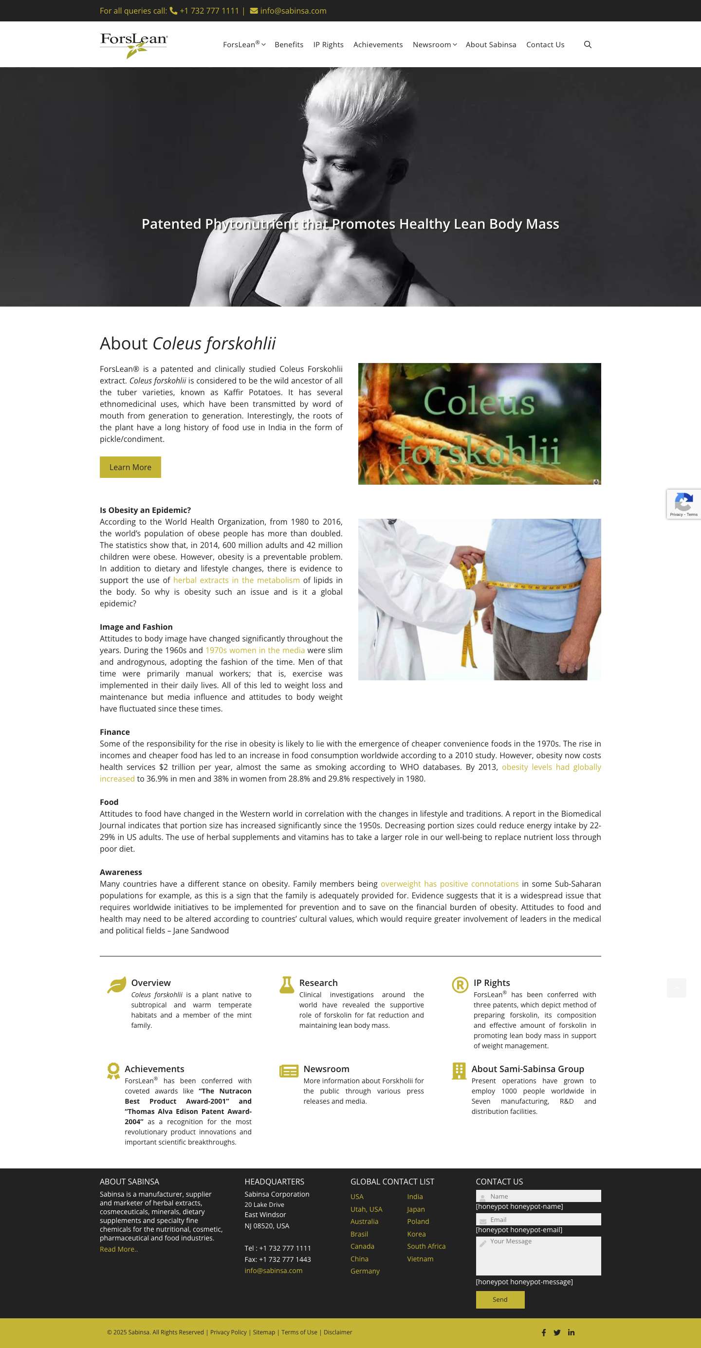 Home - ForsLean® - Full Screenshot