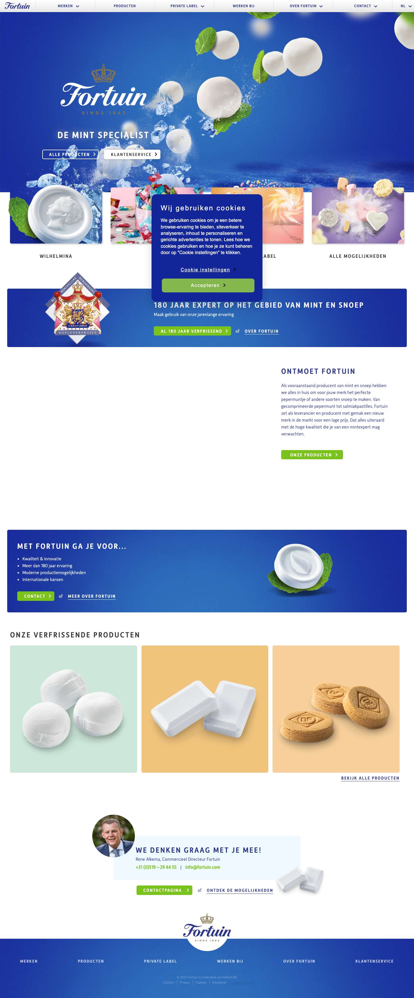 De mint specialist - Fortuin - Full Screenshot