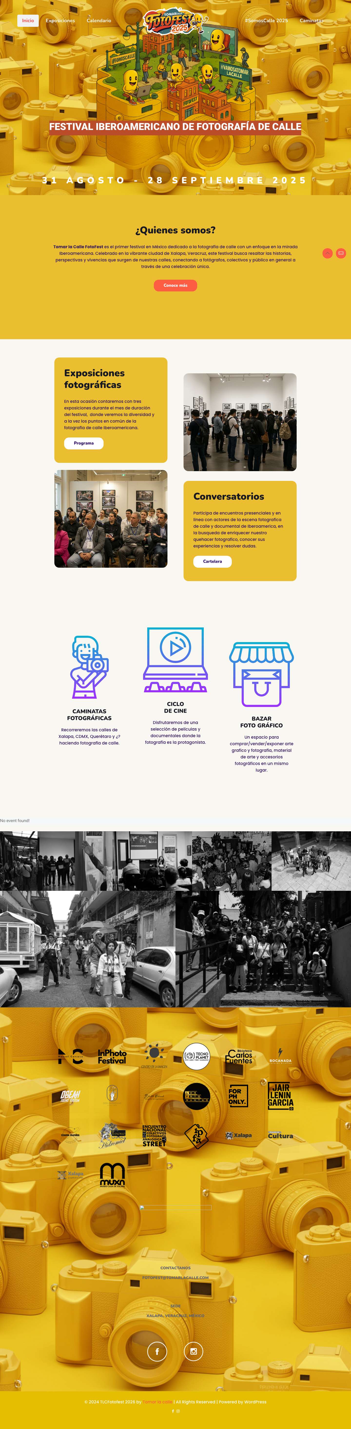 Tomar la calle fotofest - Full Screenshot