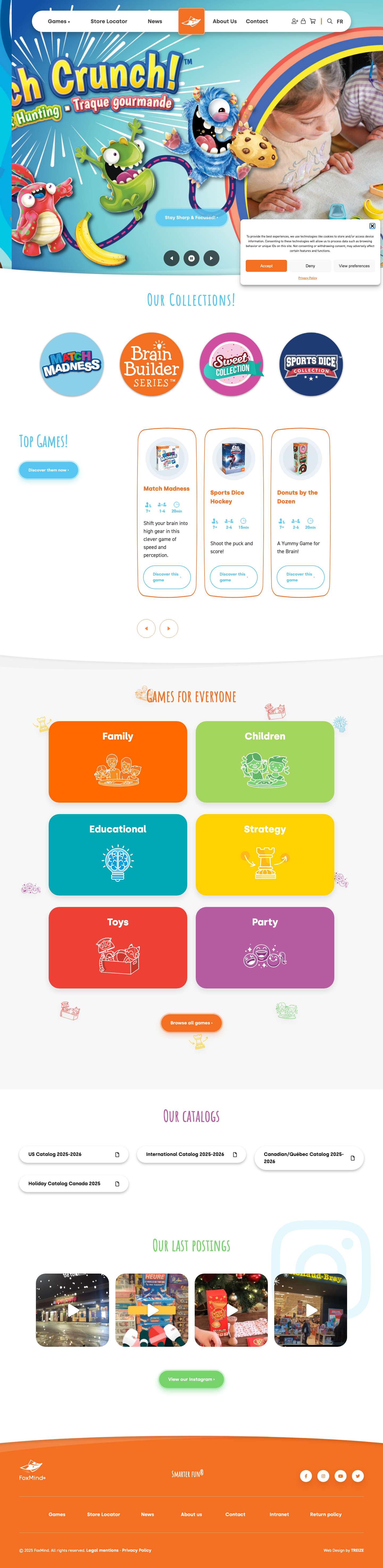 Foxmind | Family games publisher and distributor - Full Screenshot