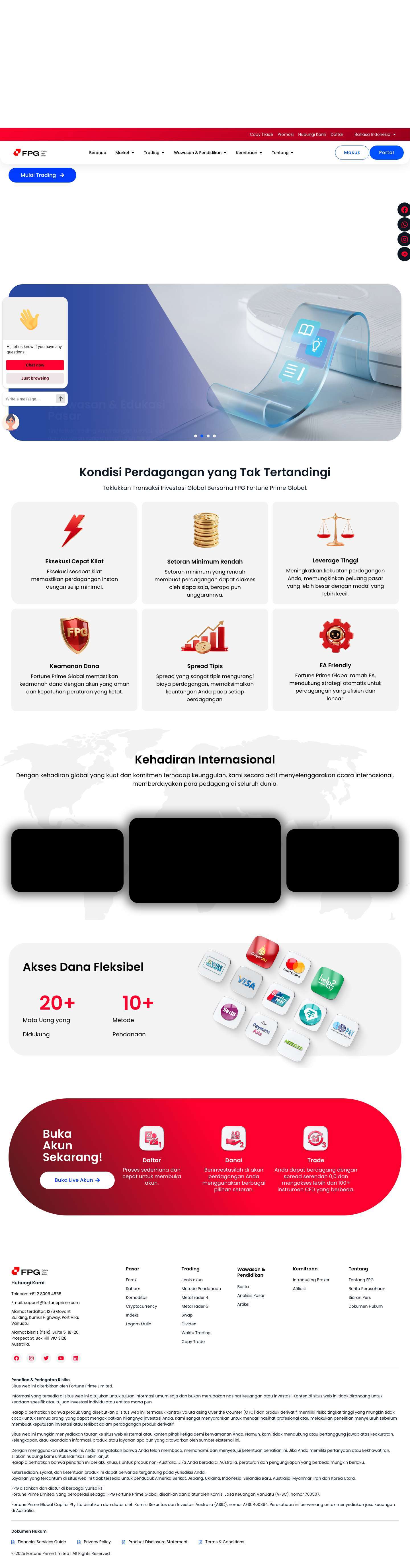 Fortune Prime Global - Full Screenshot