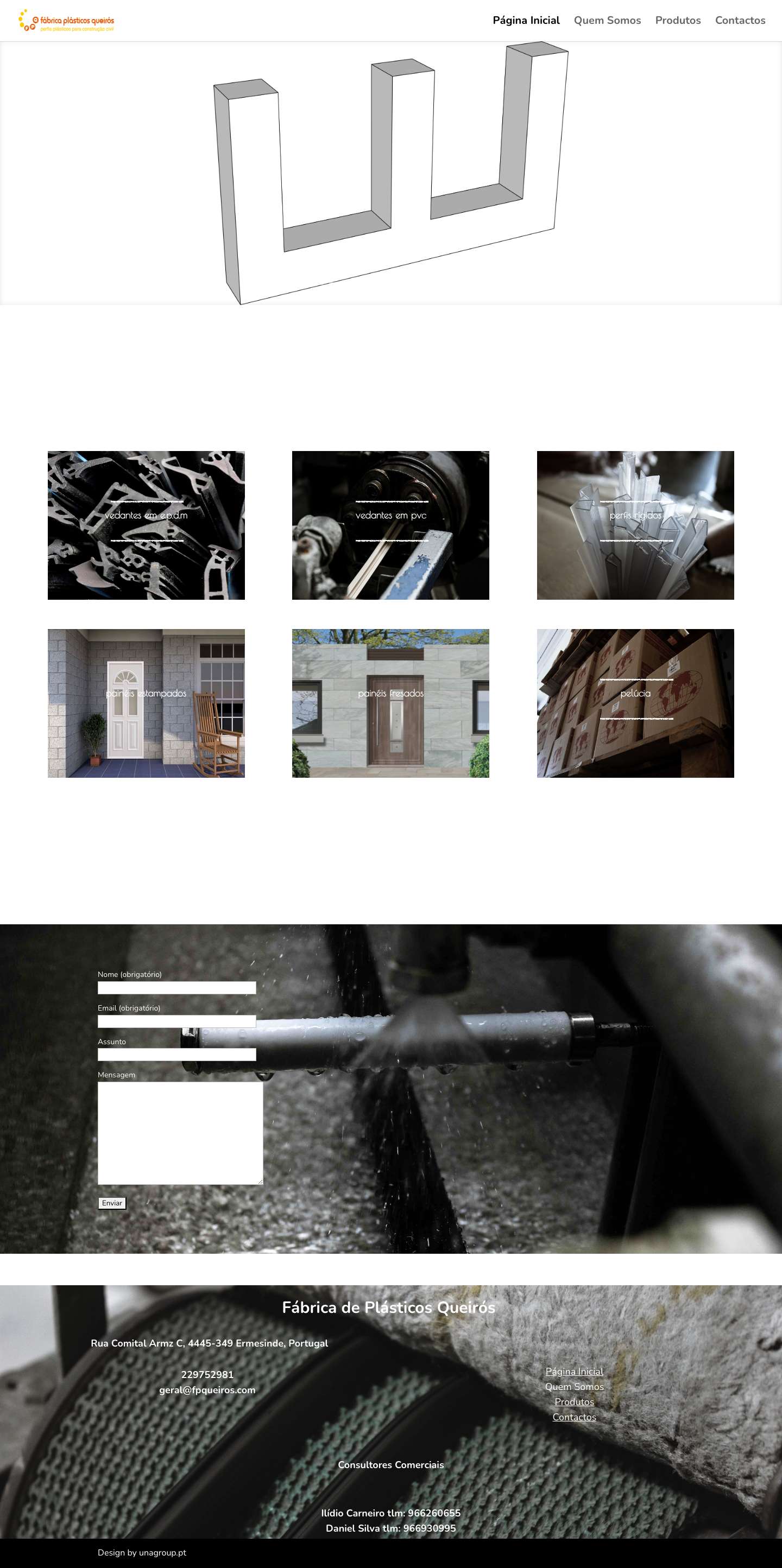 Plásticos Queirós | - Full Screenshot