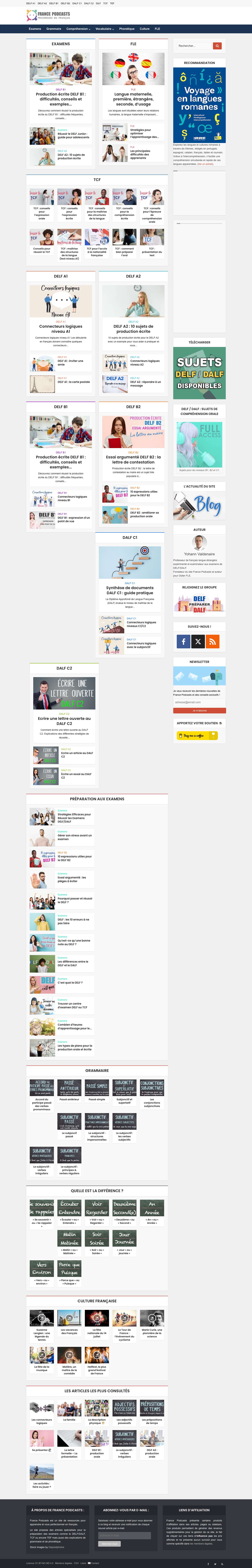 France Podcasts - Full Screenshot