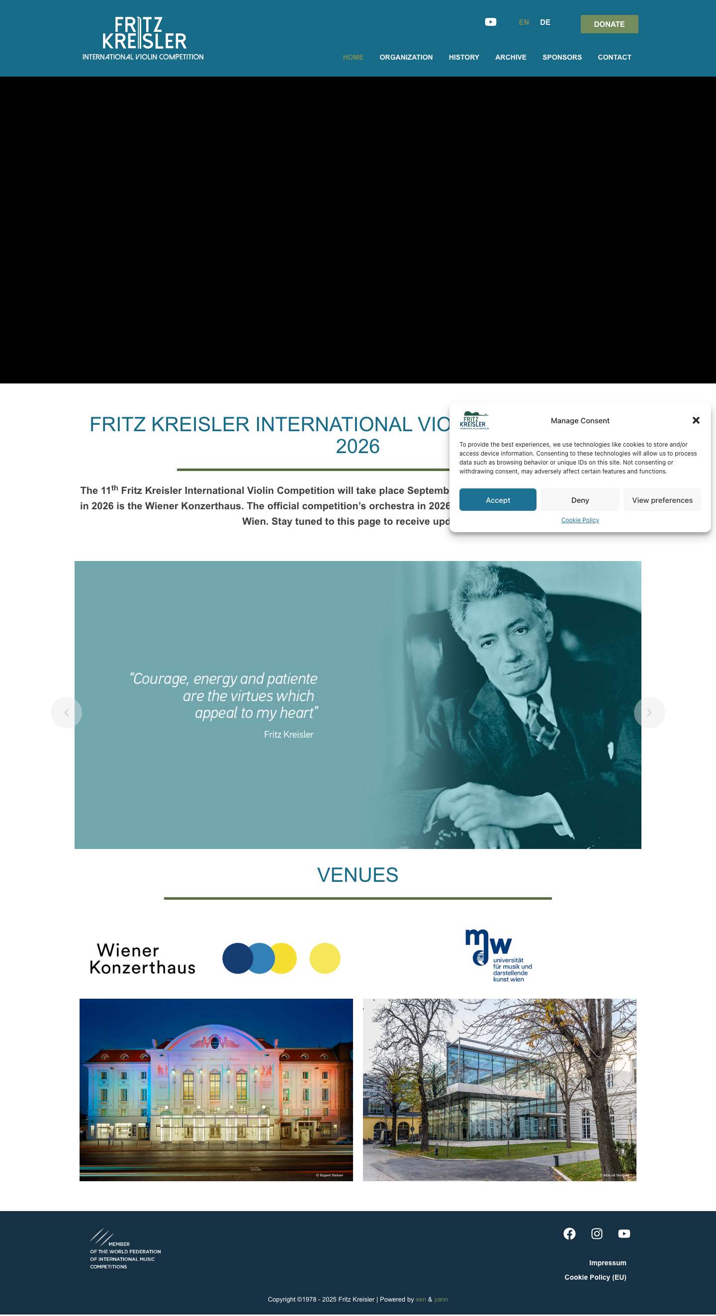 Fritz Kreisler - Full Screenshot