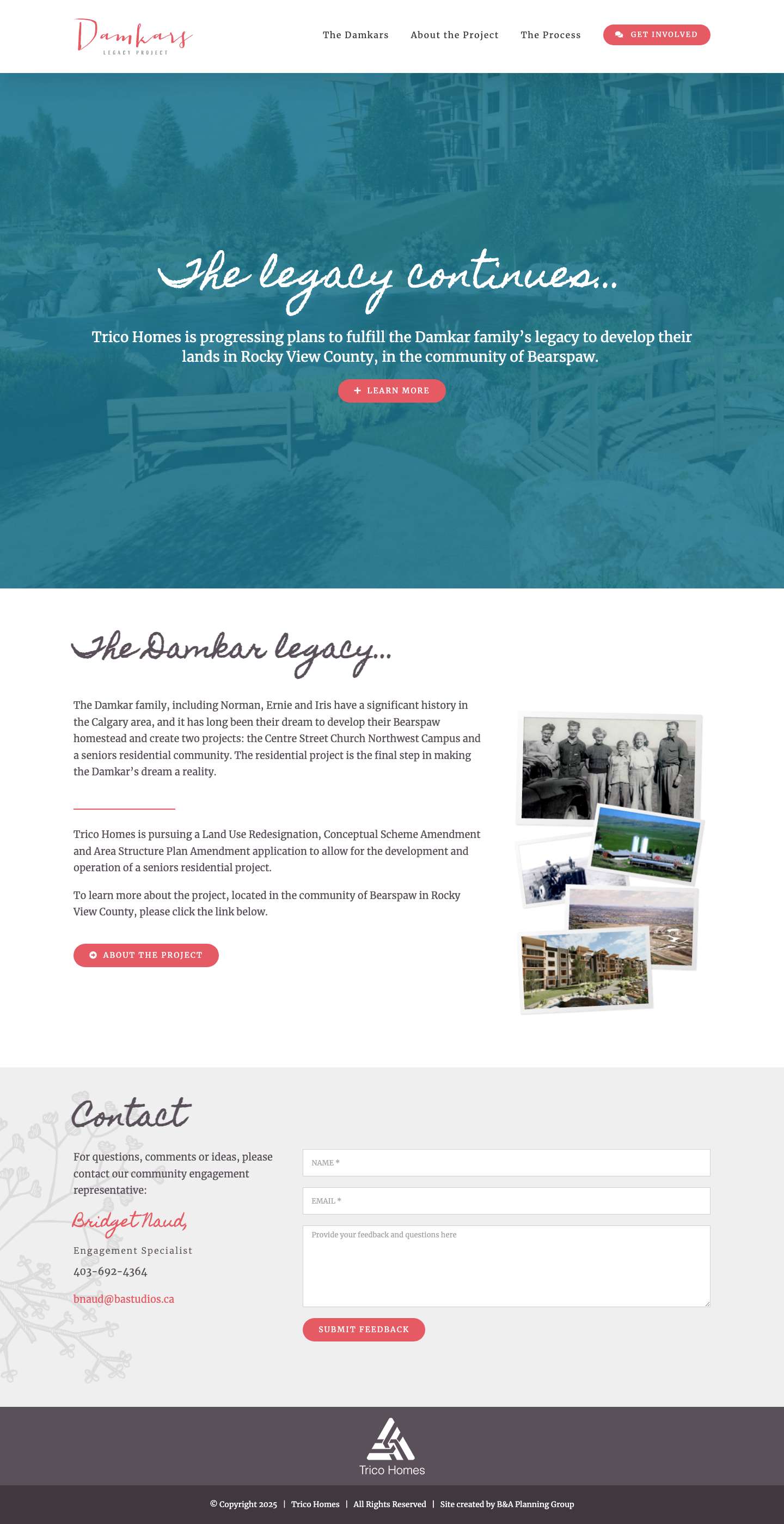 Damkars Residential Project – A Trico Homes Vision - Full Screenshot