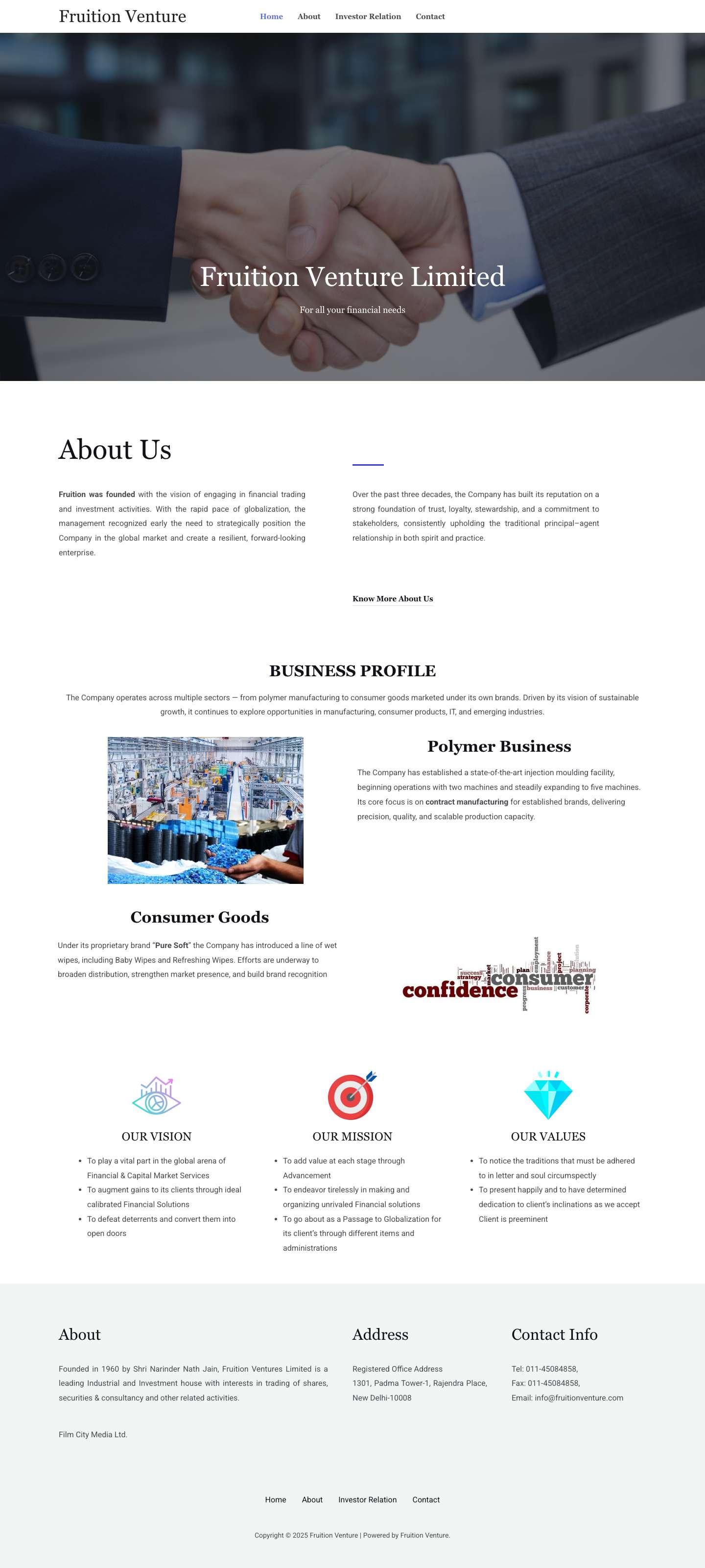 Fruition Venture – Financial Doctor - Full Screenshot