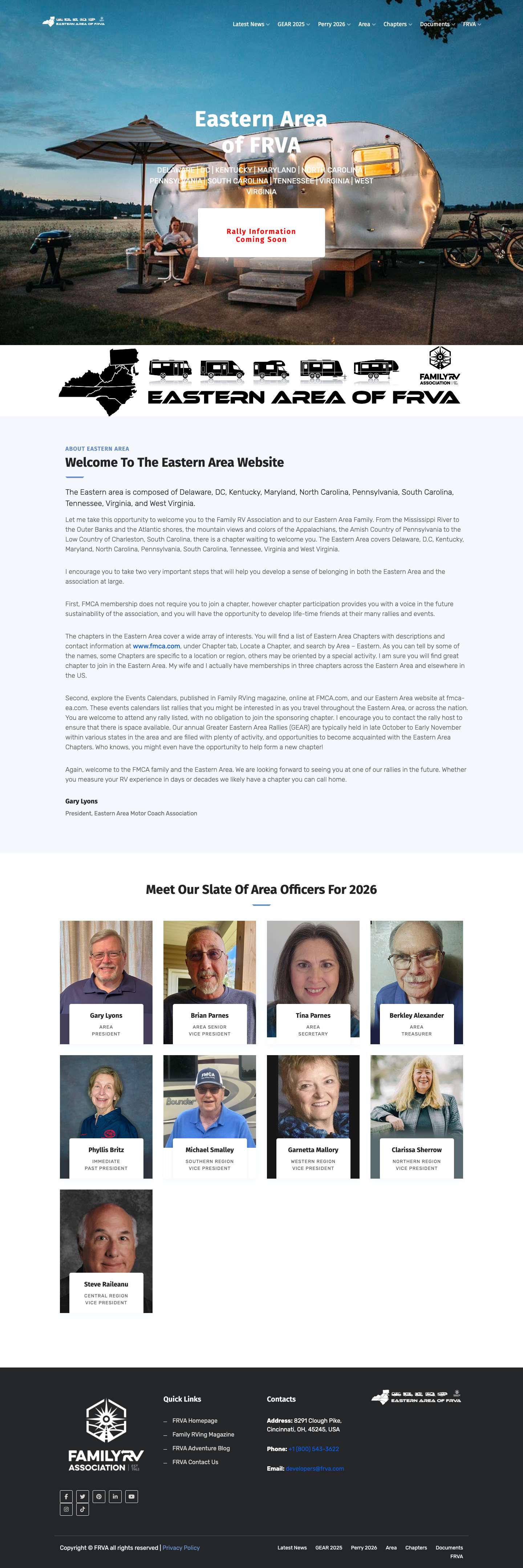 Home Page | EA - Full Screenshot